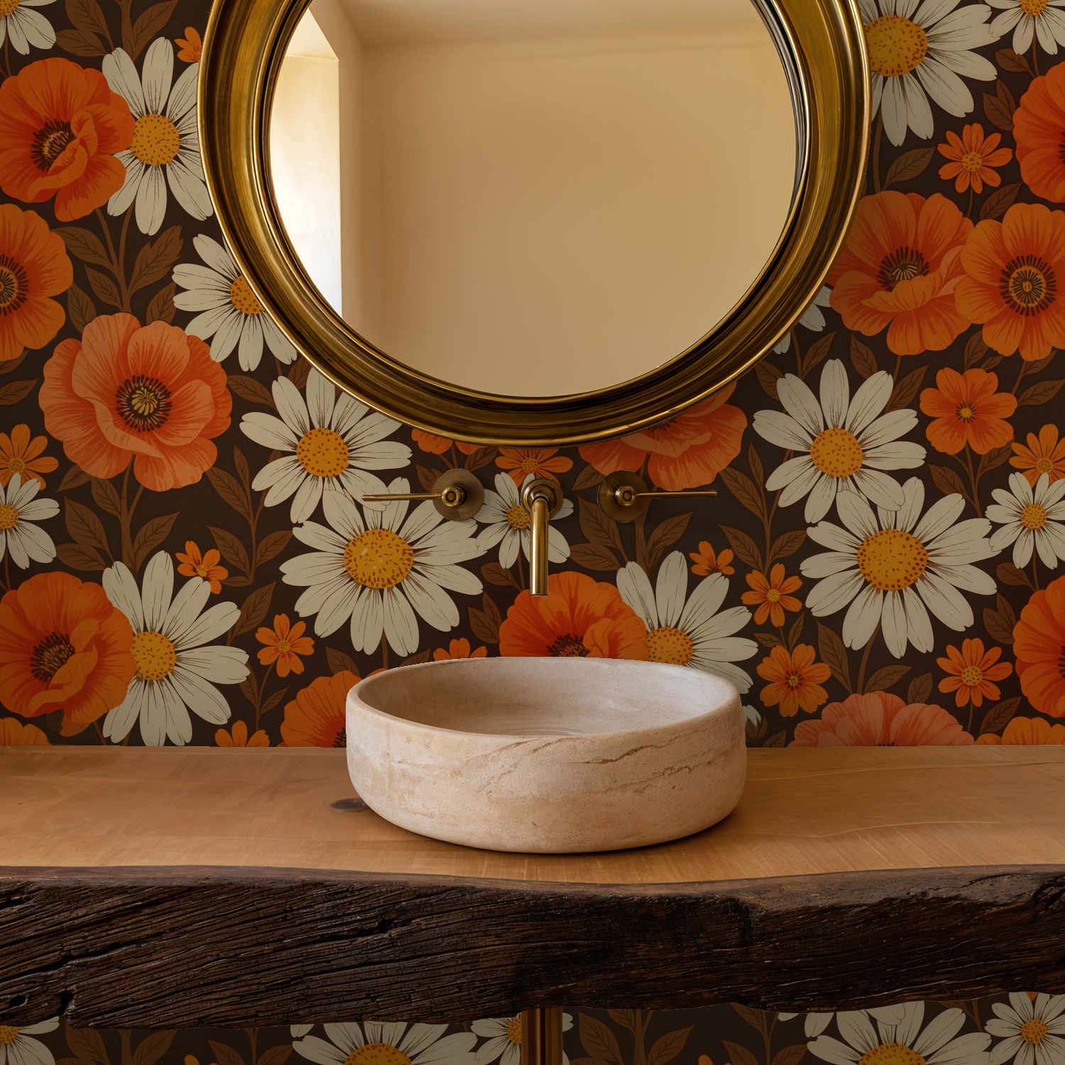 Burnt Ember Wallpaper