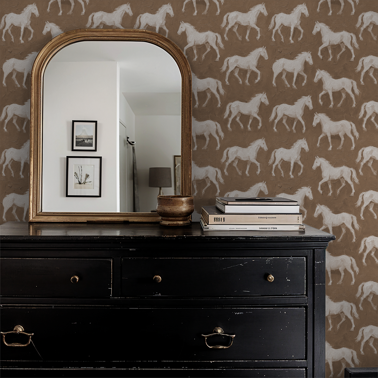 Canyon Canter (Brown) Wallpaper