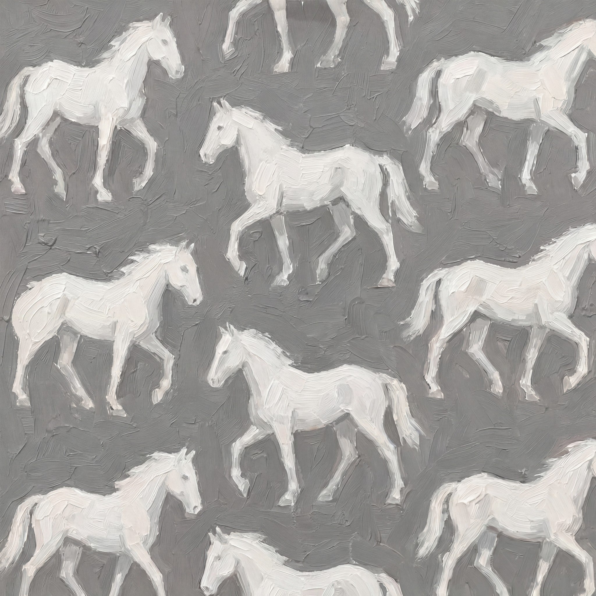 Canyon Canter (Gray) Wallpaper