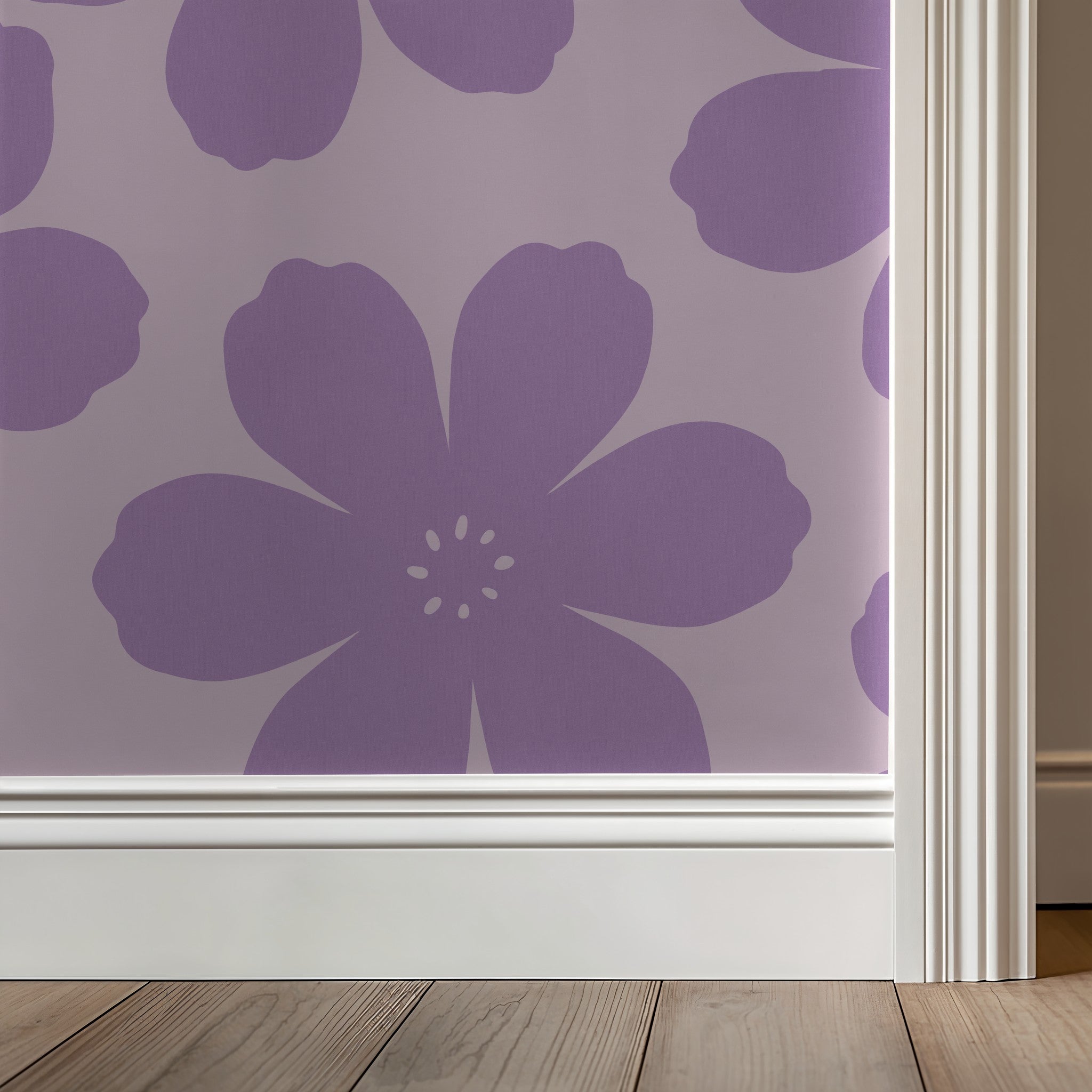 Julia (Purple) Wallpaper