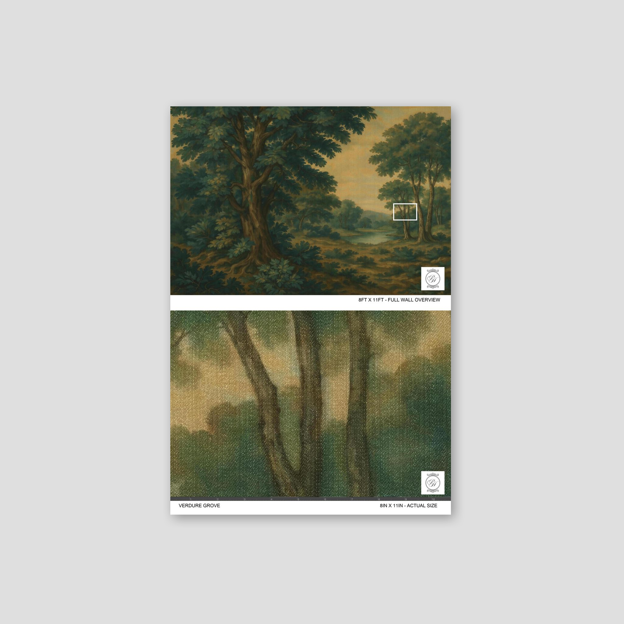 Verdure Grove Wallpaper