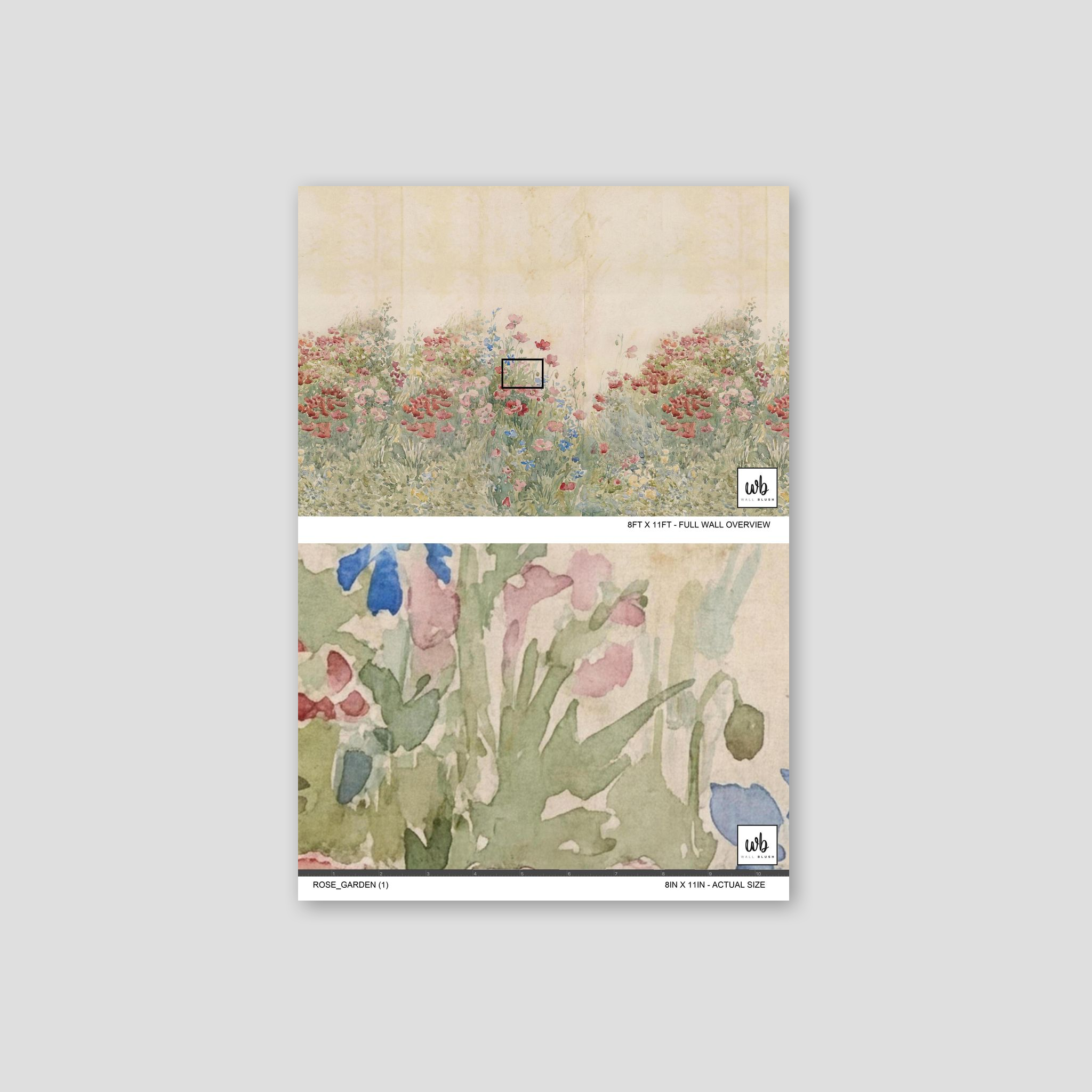 Amelia's Garden Wallpaper