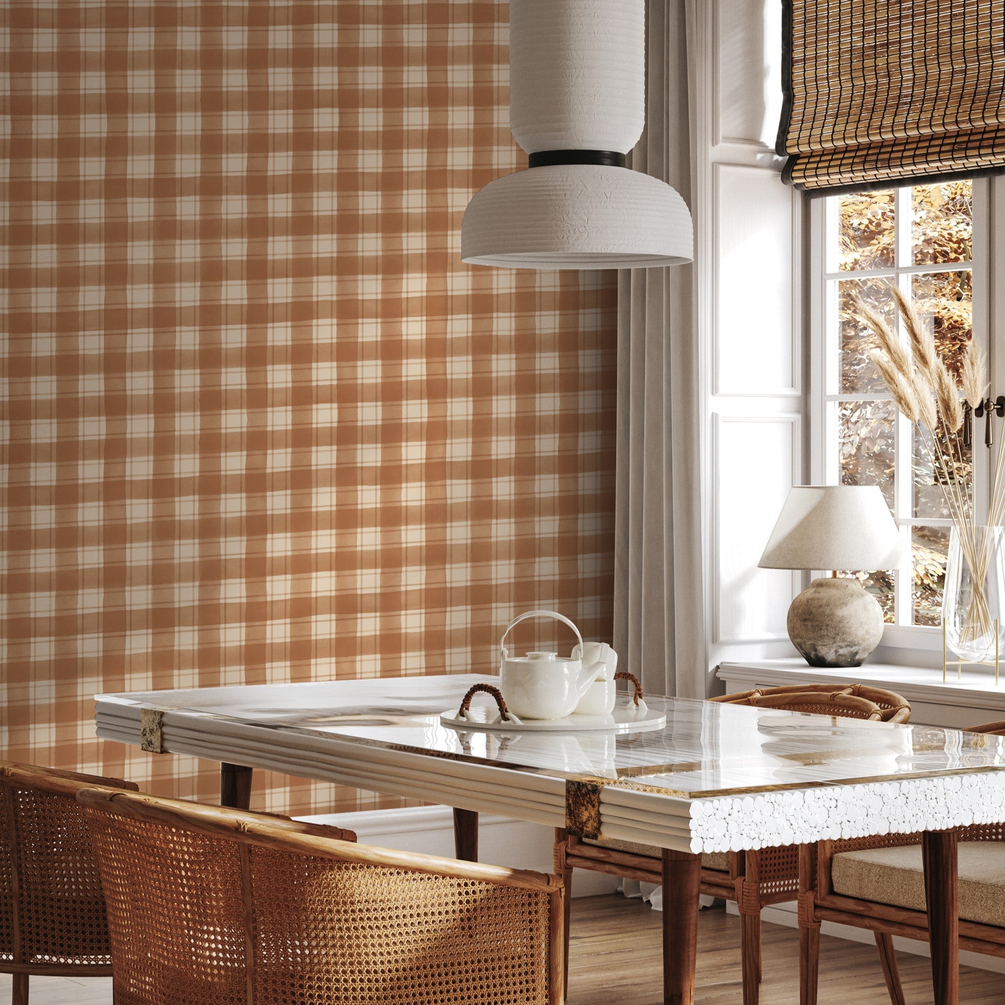 The William Wallpaper Wallpaper - The Minty Line from WALL BLUSH