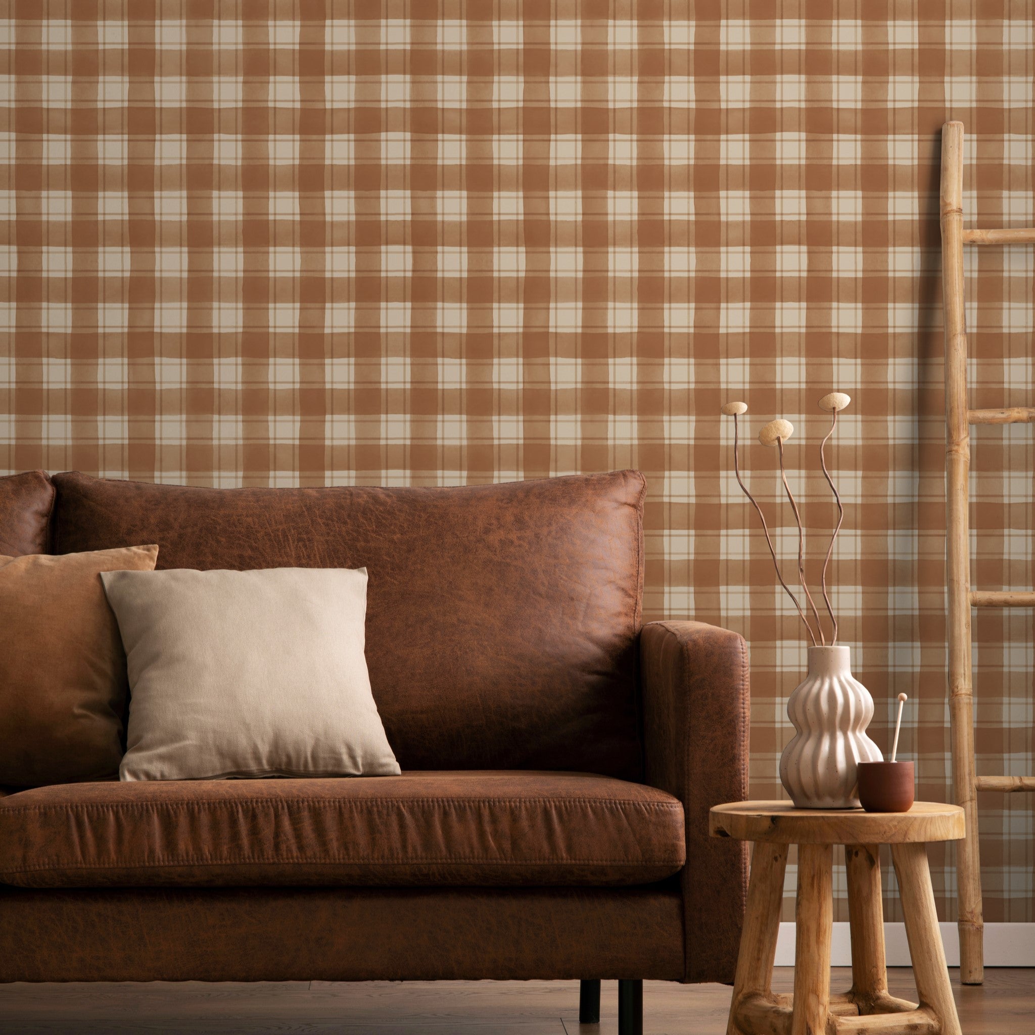 The William Wallpaper Wallpaper - The Minty Line from WALL BLUSH