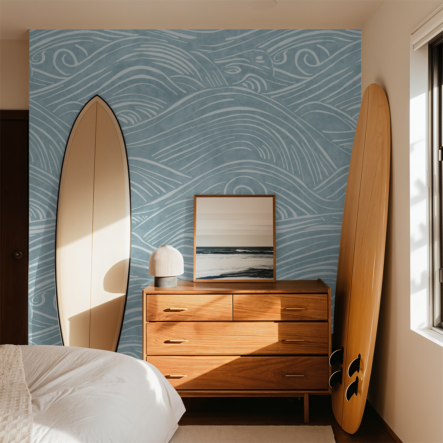 Offshore Wallpaper - 4 FT H X 9.5 FT W LUXE P&S