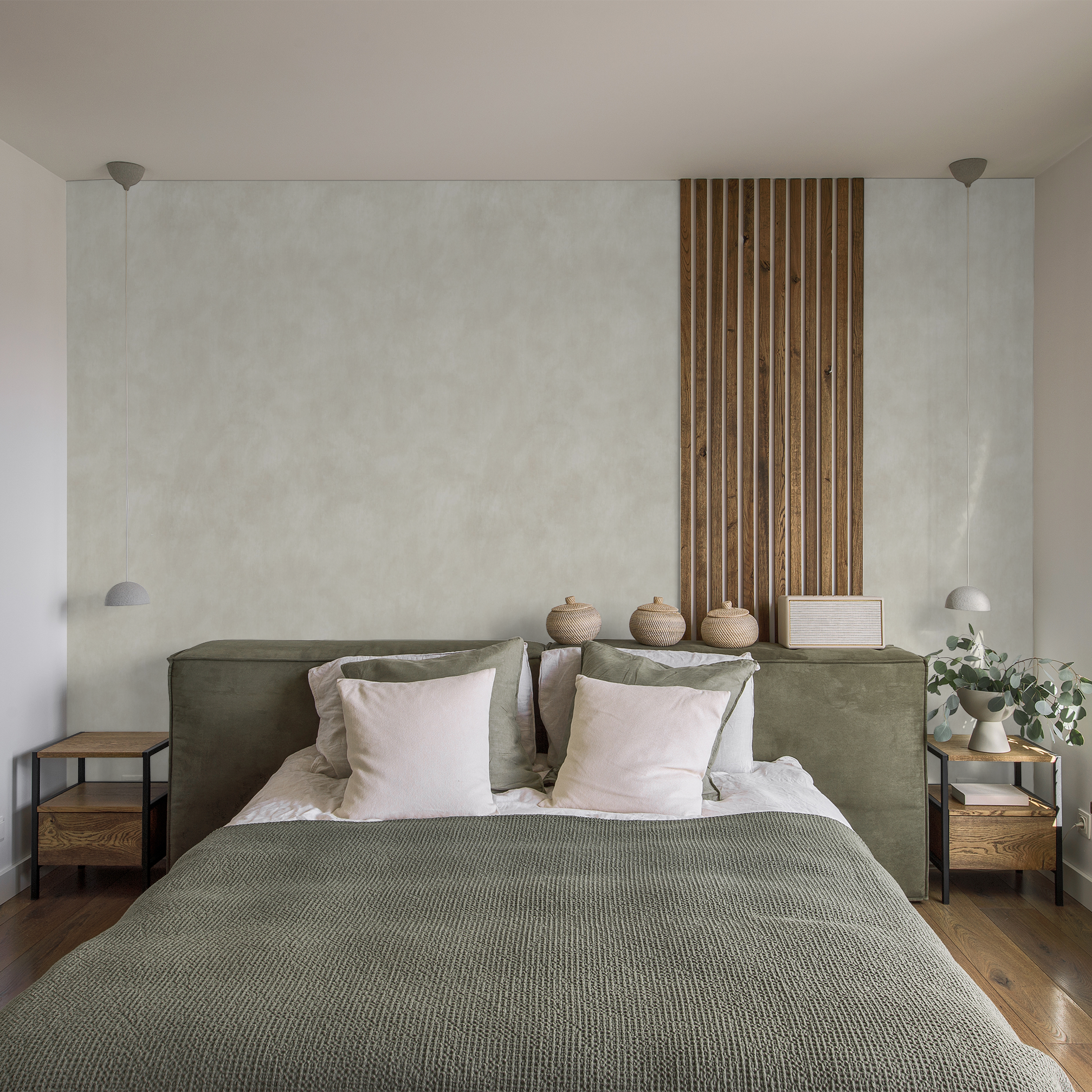 Limewash (Cream) Wallpaper - 18 FT H X 2 FT W Peel and Stick