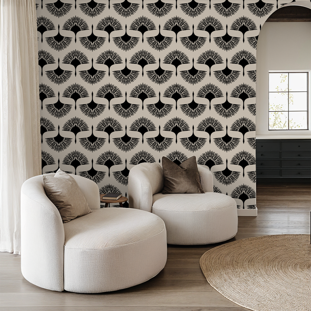 The Alba Wallpaper - 8 FT H X 7.9 FT W LUXE
