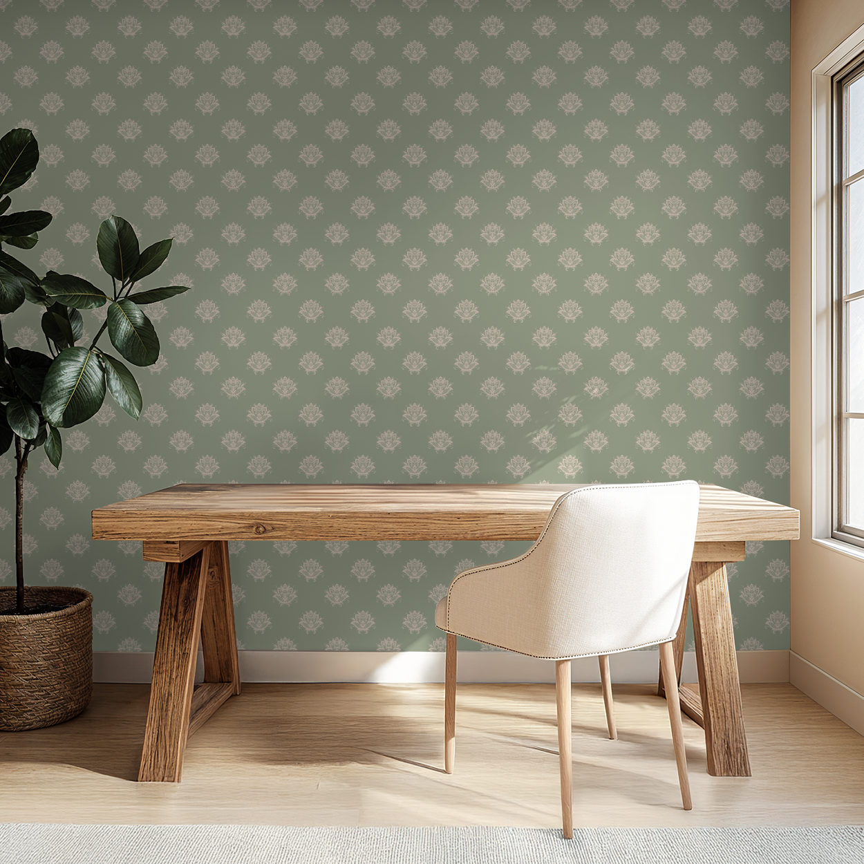 Prairie Hymn (Sage) Wallpaper