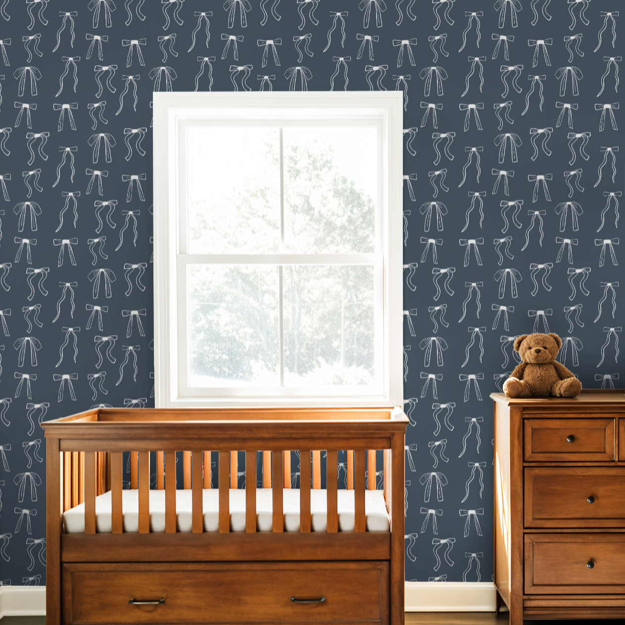 Perfectly Tied (Blue) Wallpaper