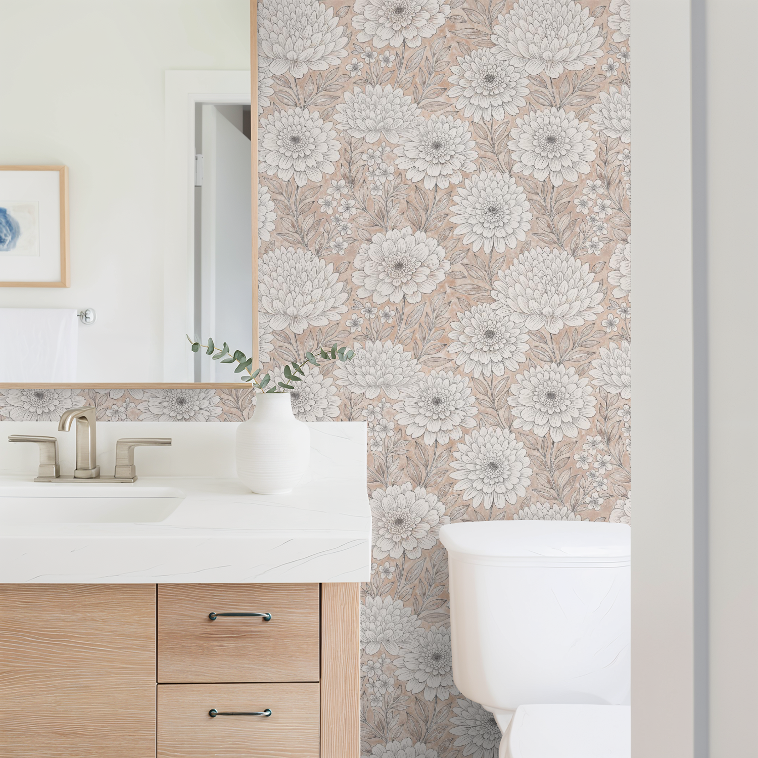 Samantha (Blush) Wallpaper