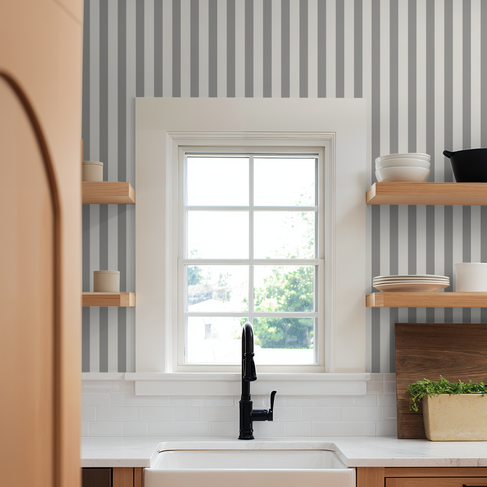 Landis Lane (Gray) Wallpaper