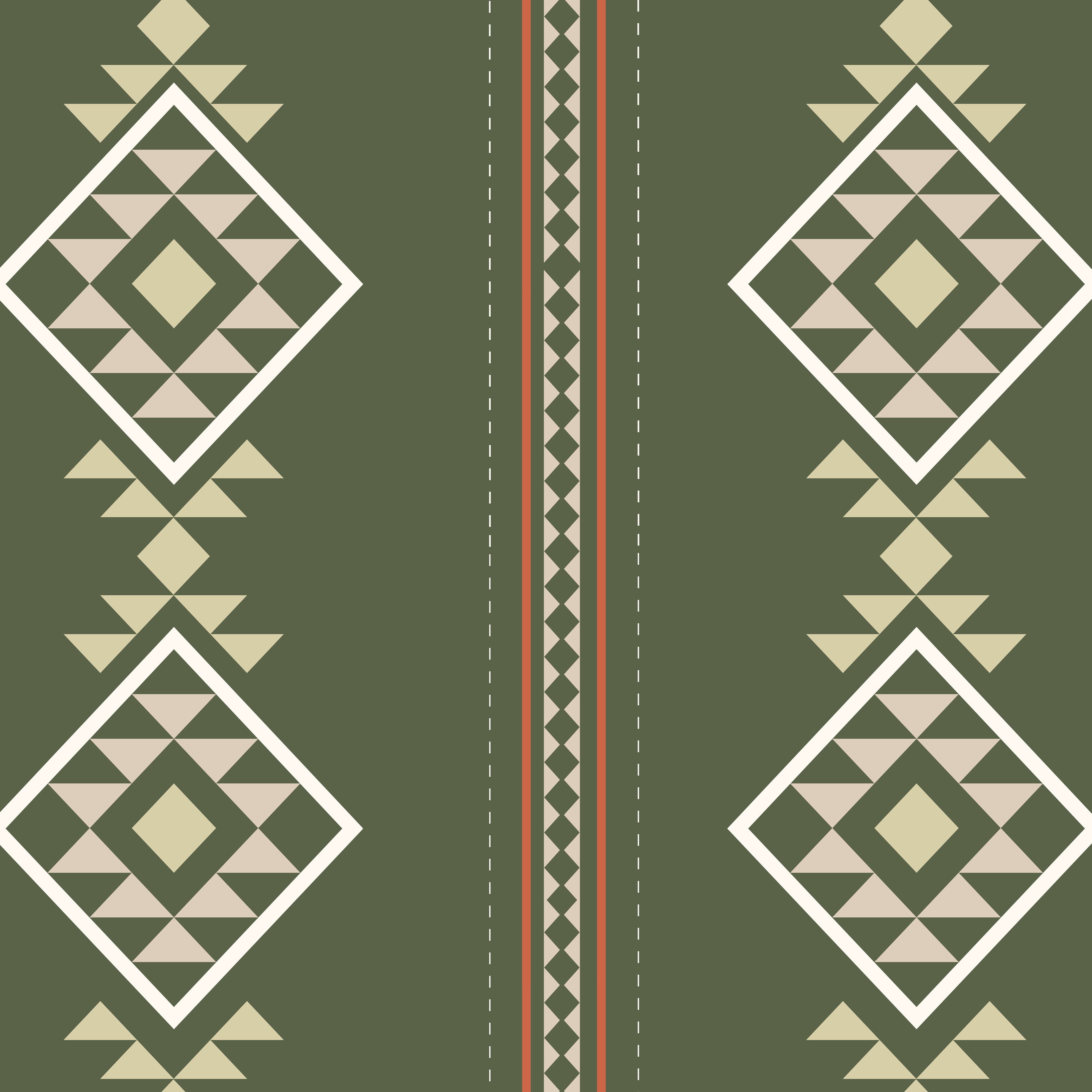 Baize Willow Medium (Green) Wallpaper