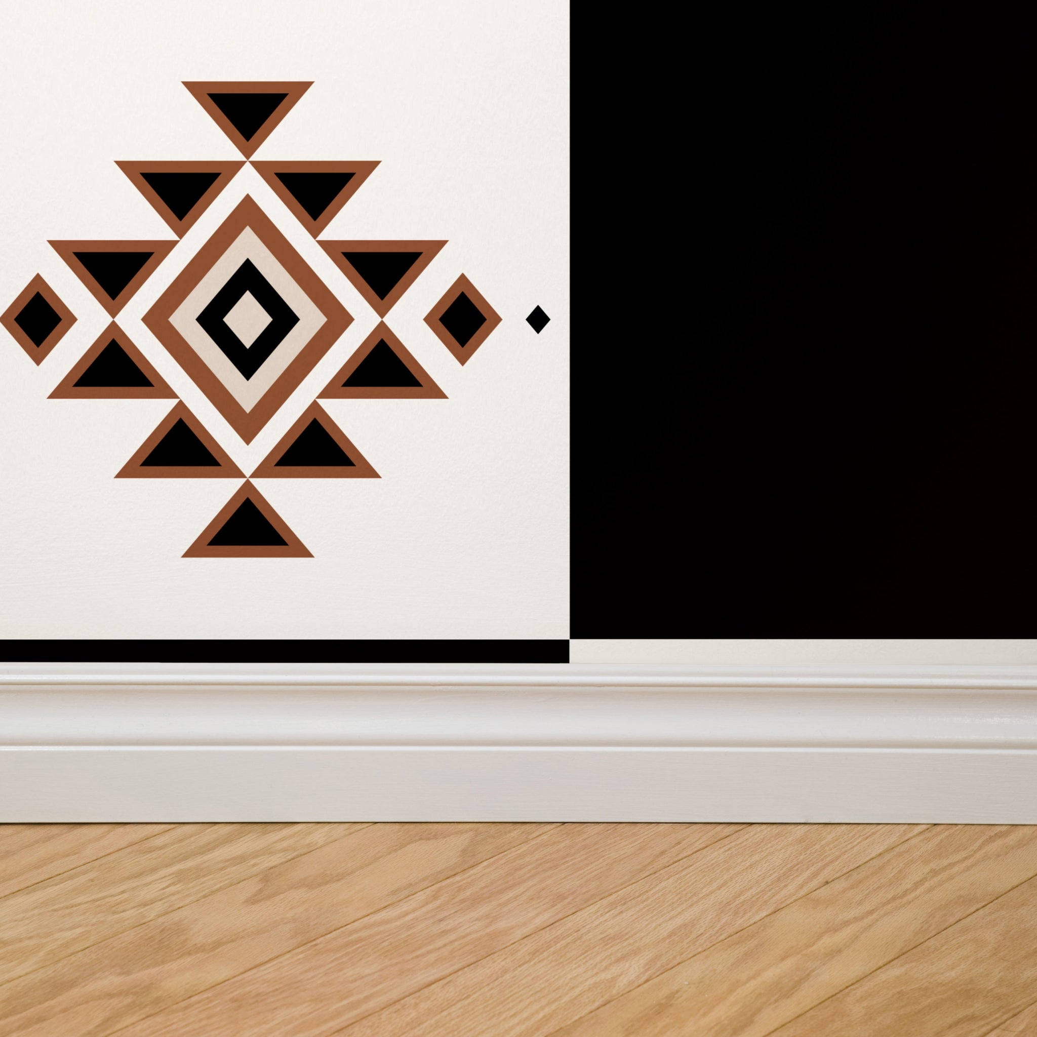 Western Checker (Black and Red) Wallpaper