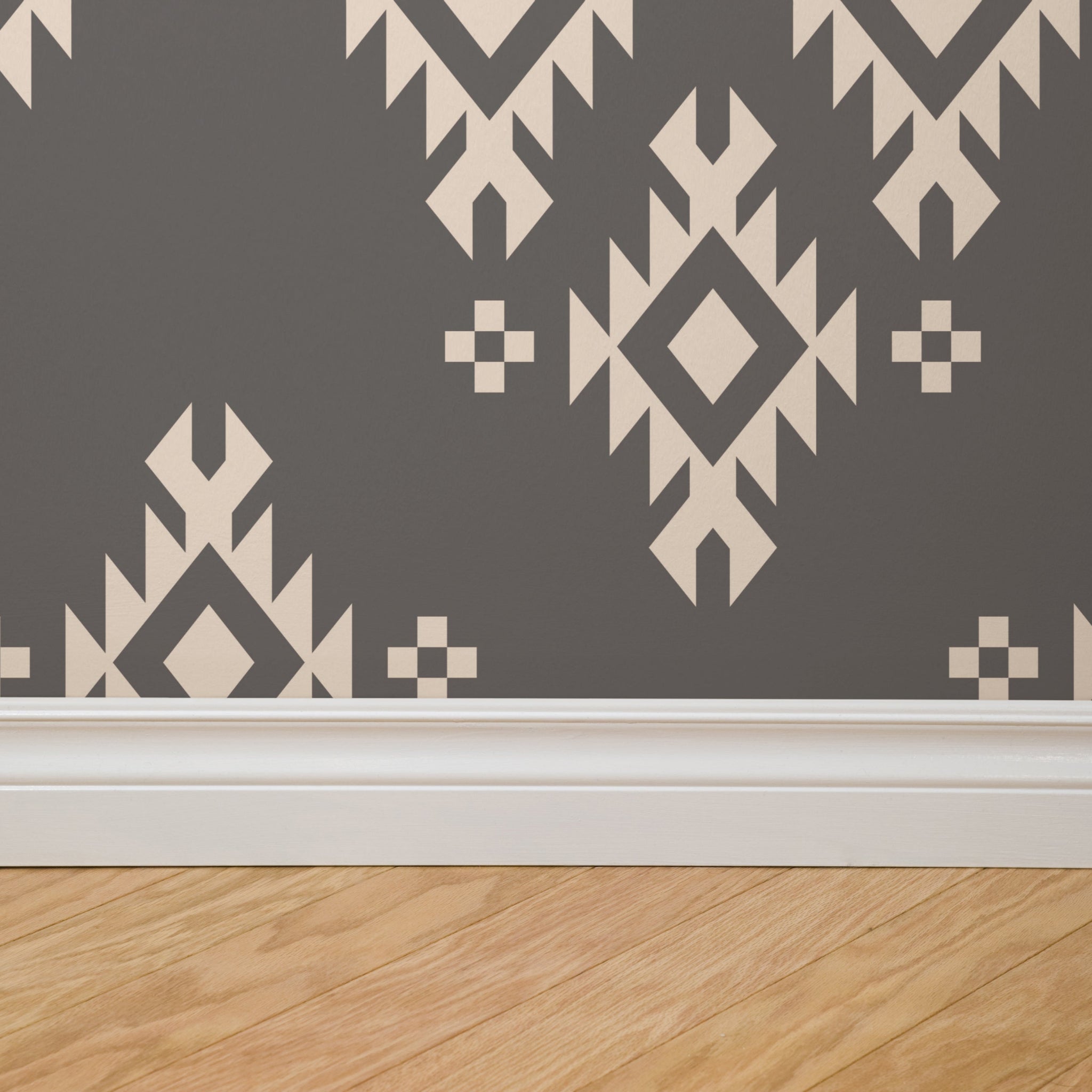 Temple Threads (Gray) Wallpaper