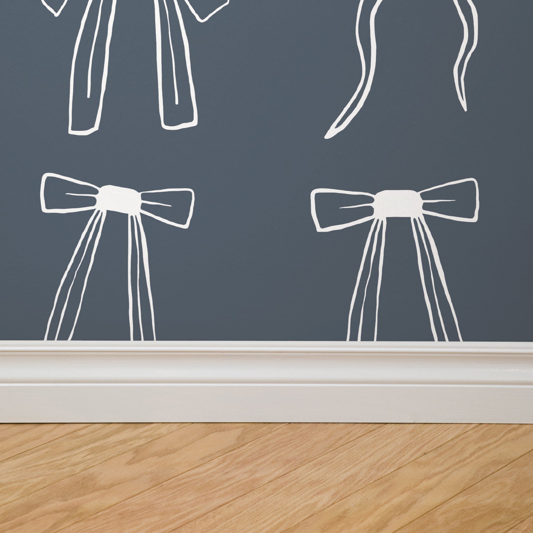 Perfectly Tied (Blue) Wallpaper