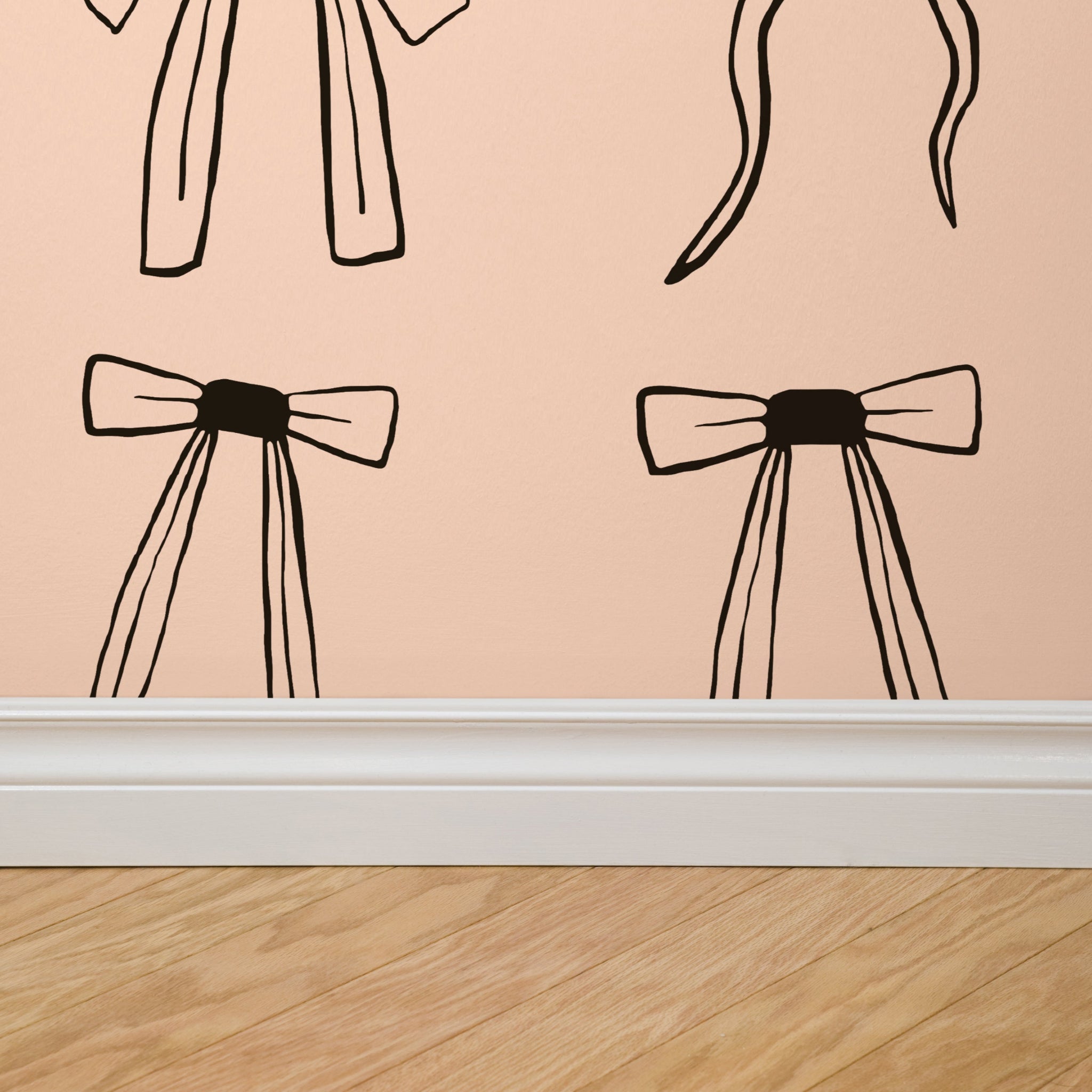 Perfectly Tied (Pink) Wallpaper