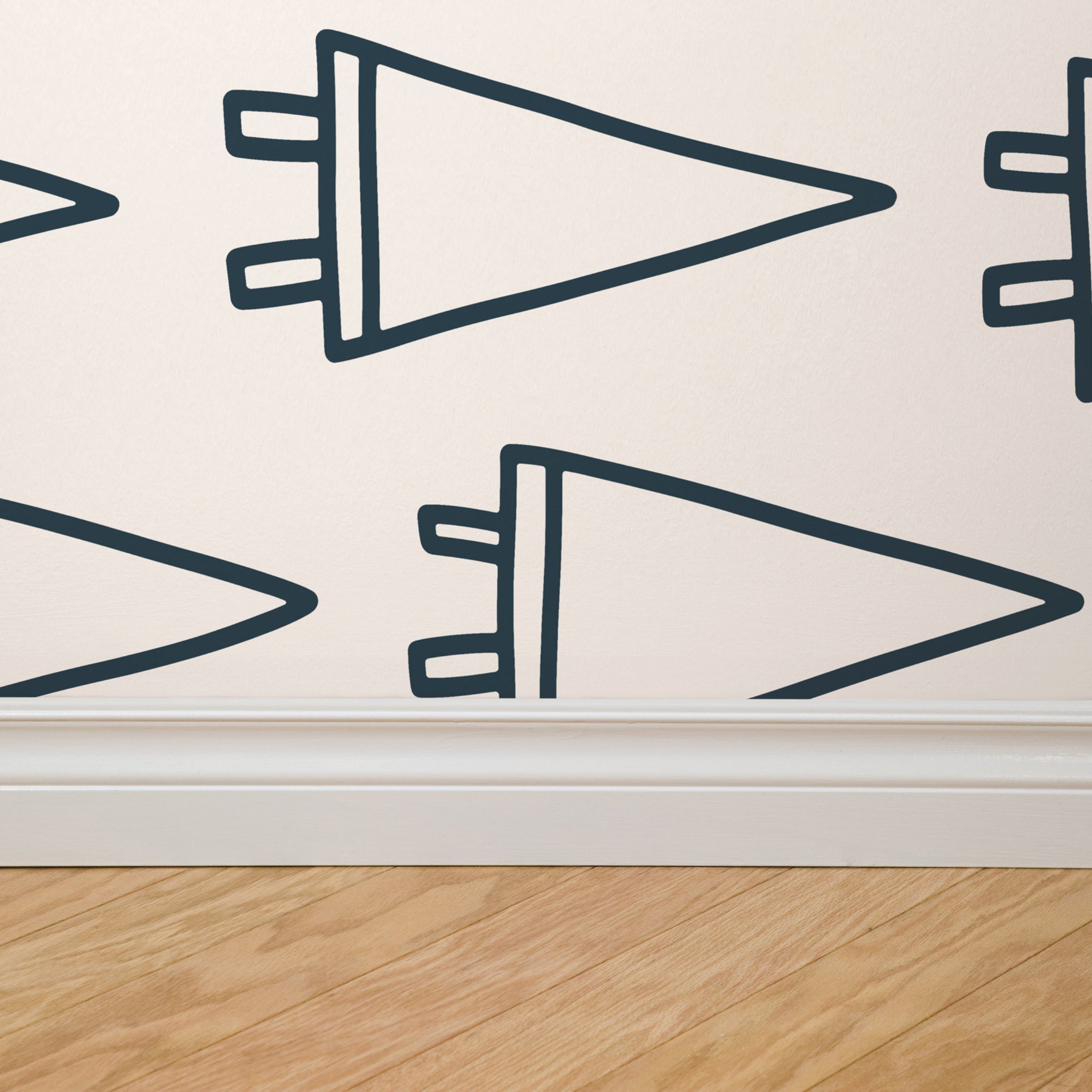 Game Day Pennants Wallpaper