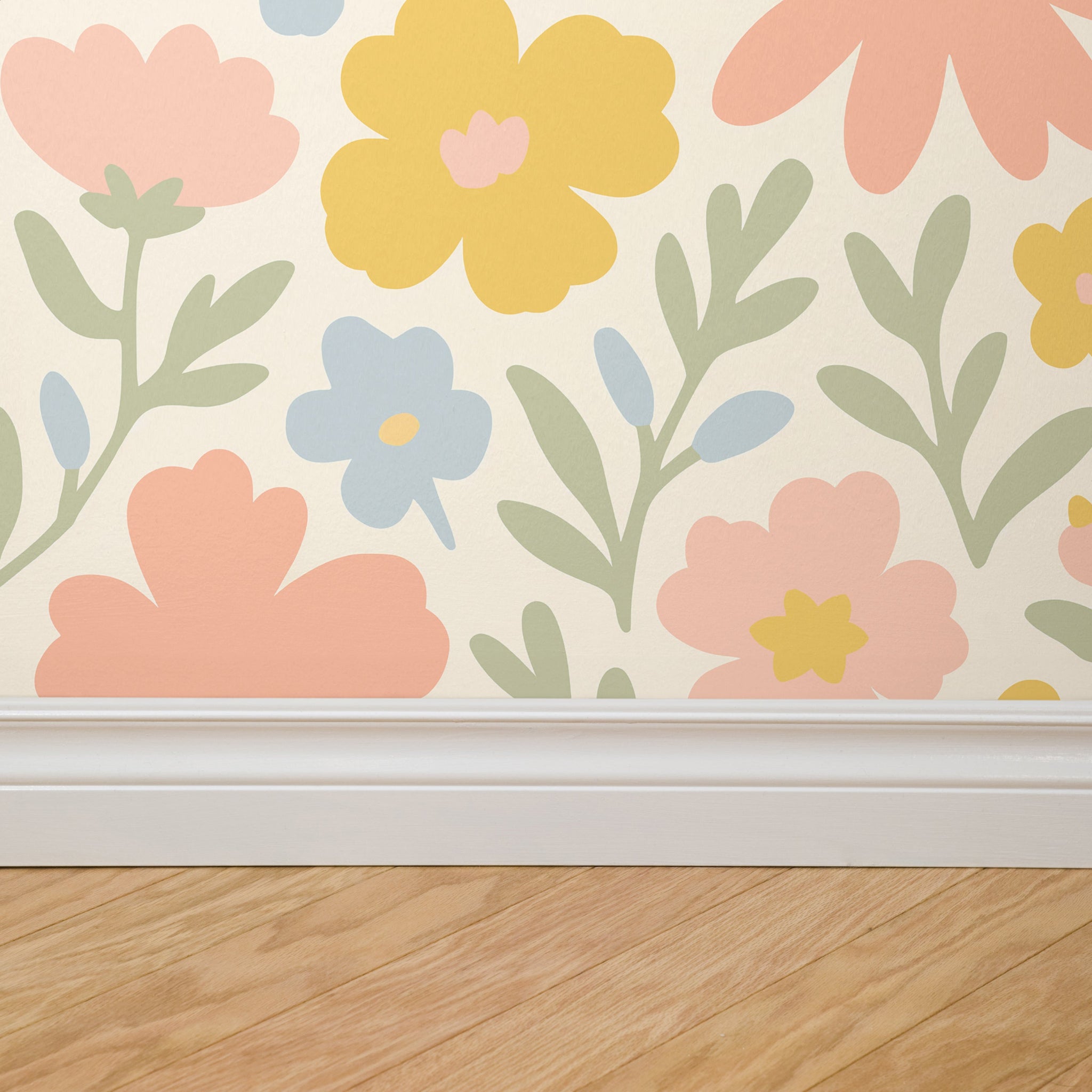 Pastel Meadow (Small) Wallpaper