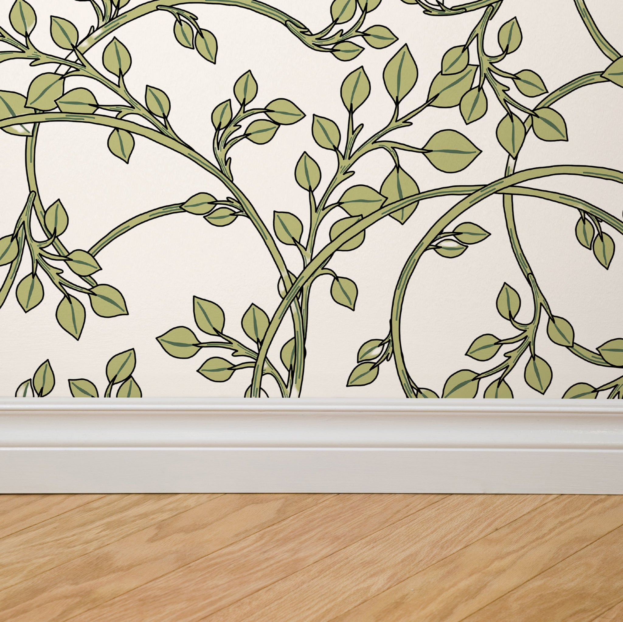 Wild Vine Revival Wallpaper