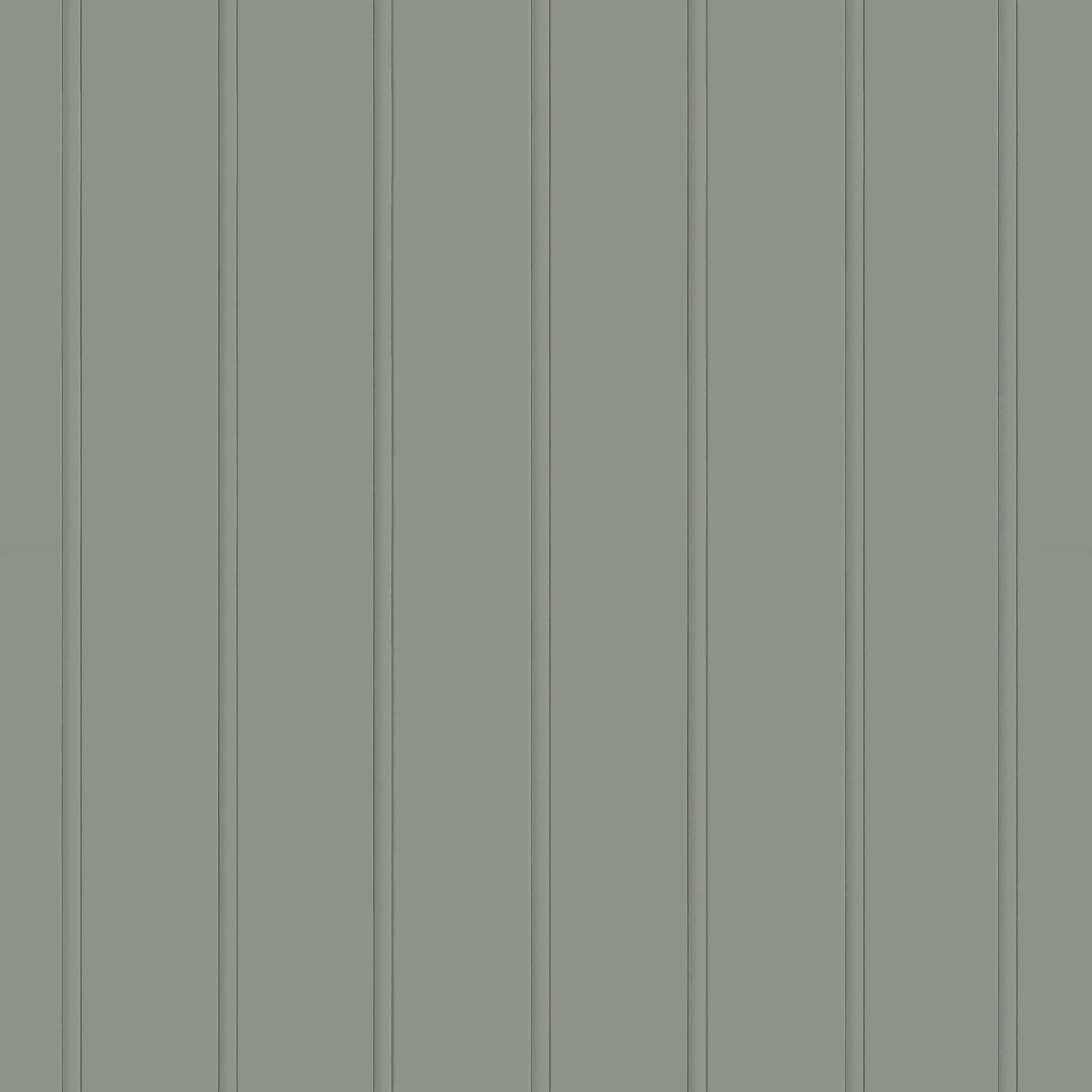 Beadboard (Green) Wallpaper