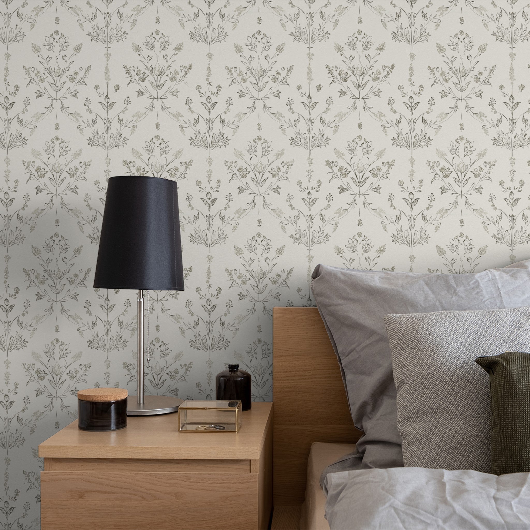 Chateau Chic Wallpaper - 8 FT H X 32 FT W Traditional