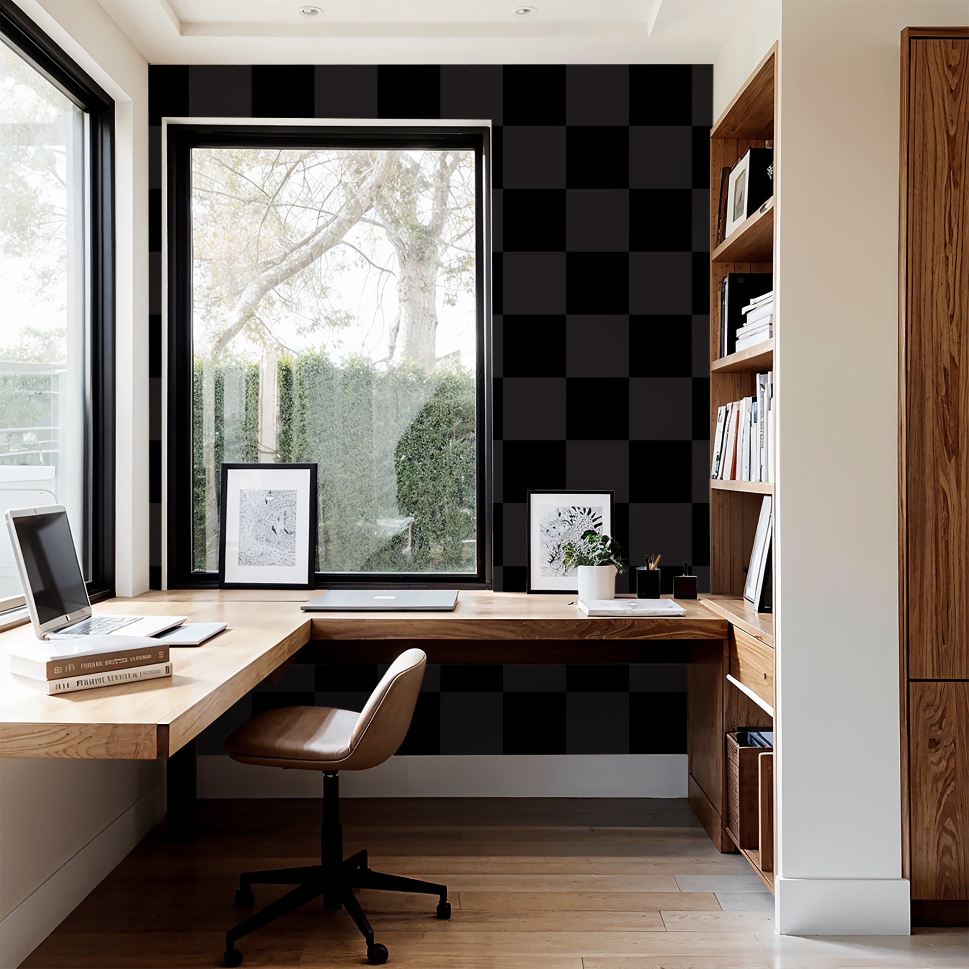 Checked Out Wallpaper - 2 FT H X 11 FT W