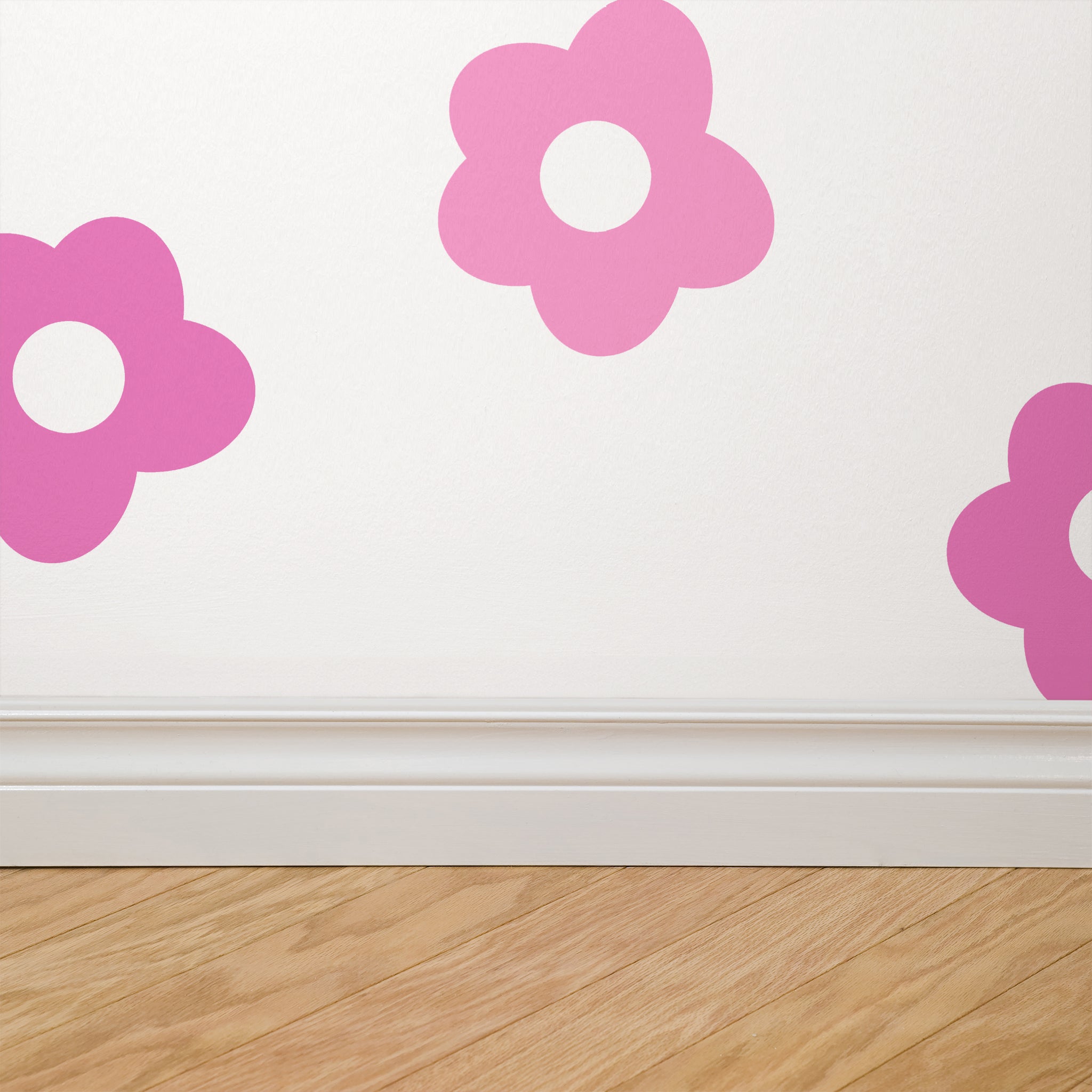 Daisy Dot (Pink) Wallpaper