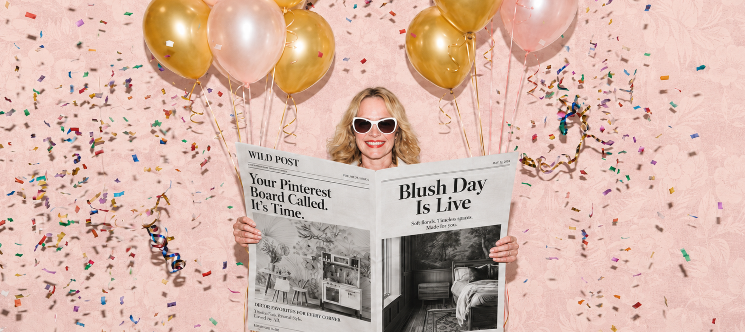 BLUSH DAY IS HERE