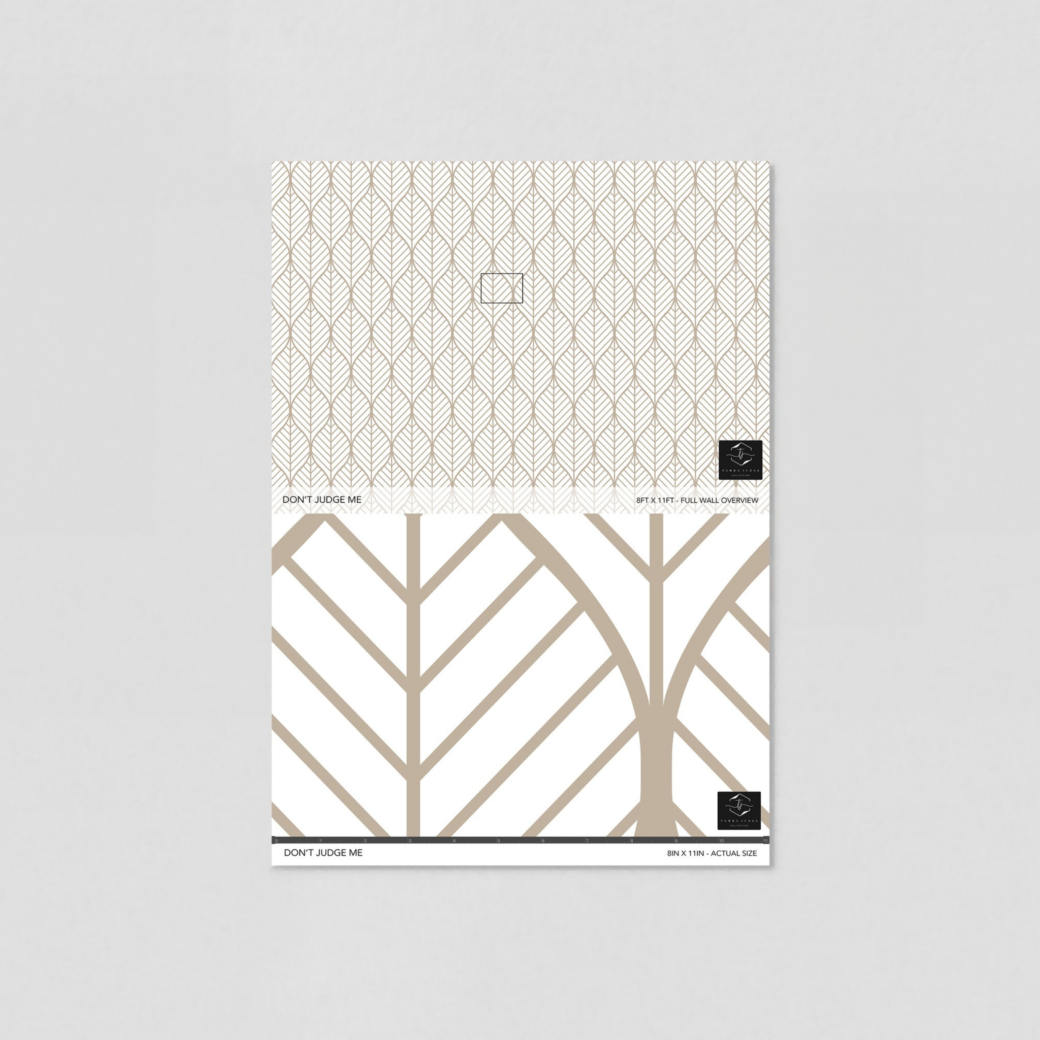 Don't Judge Me Wallpaper Wallpaper - The Tamra Judge Line from WALL BLUSH