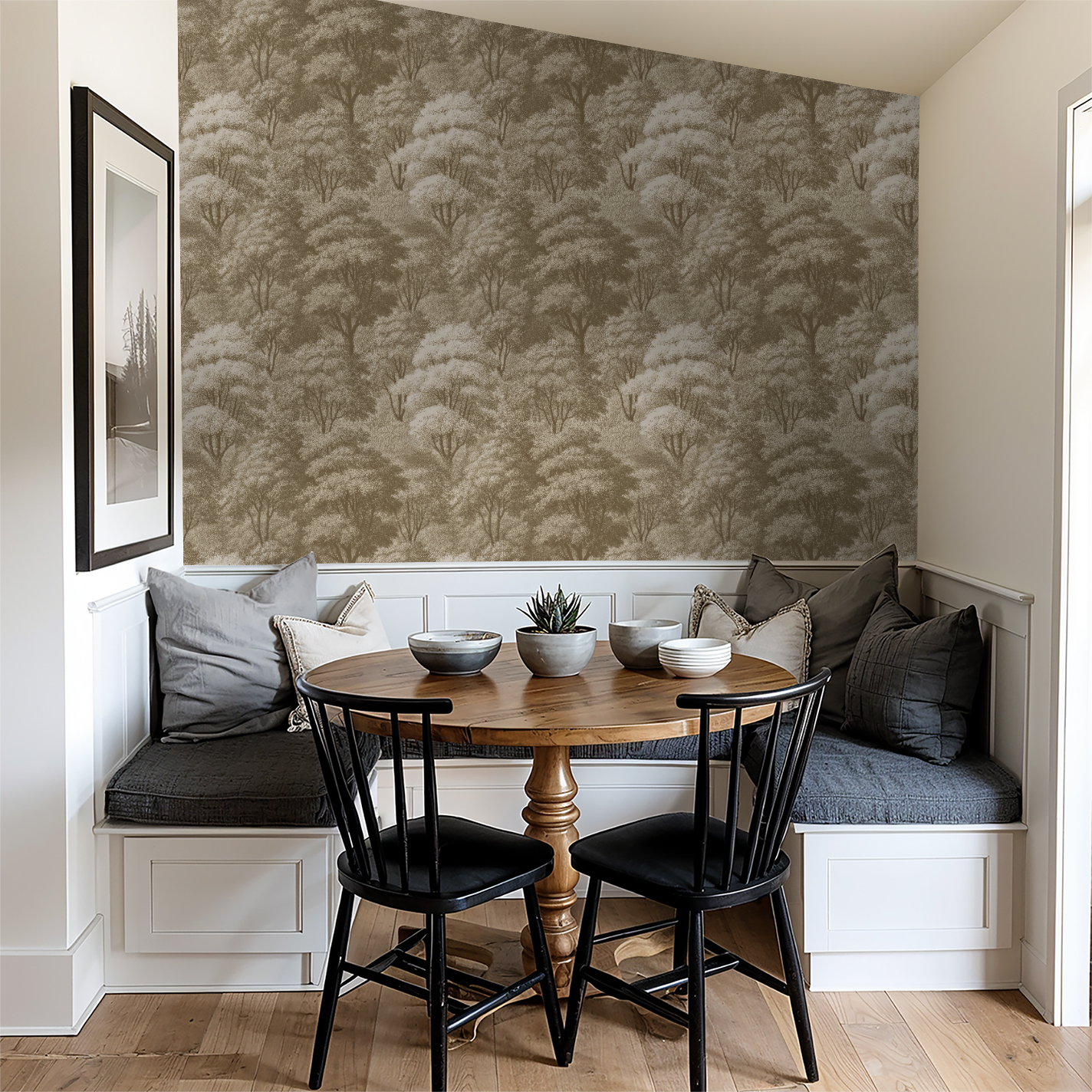 Elmira (Beige) Wallpaper