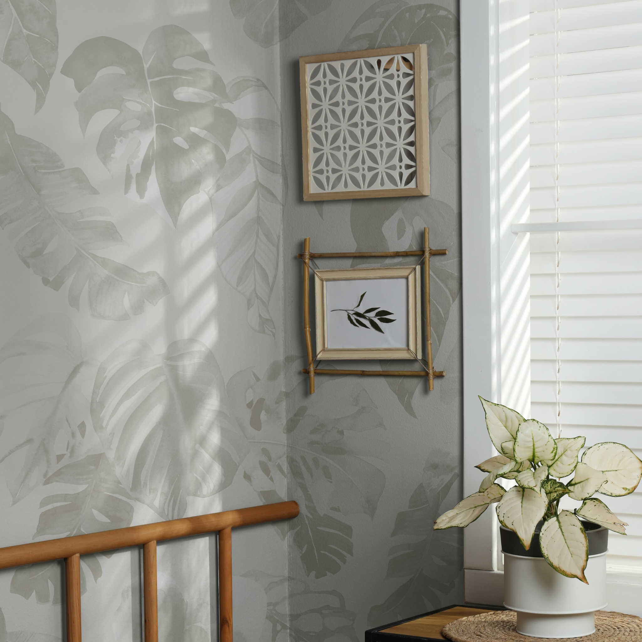 Leaf Me Be Wallpaper Wallpaper - The Kail Lowry Line from WALL BLUSH
