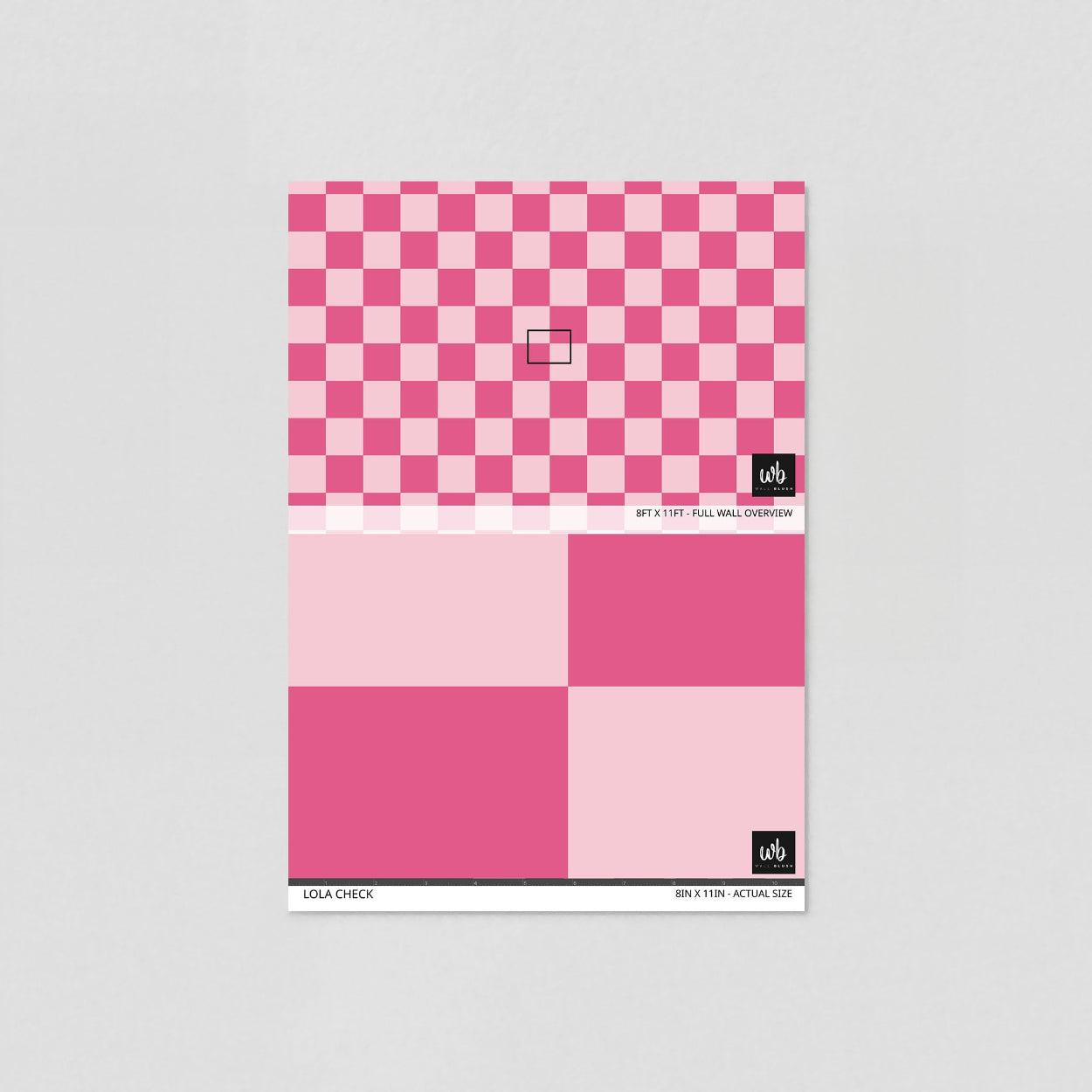 Lola Check Wallpaper
