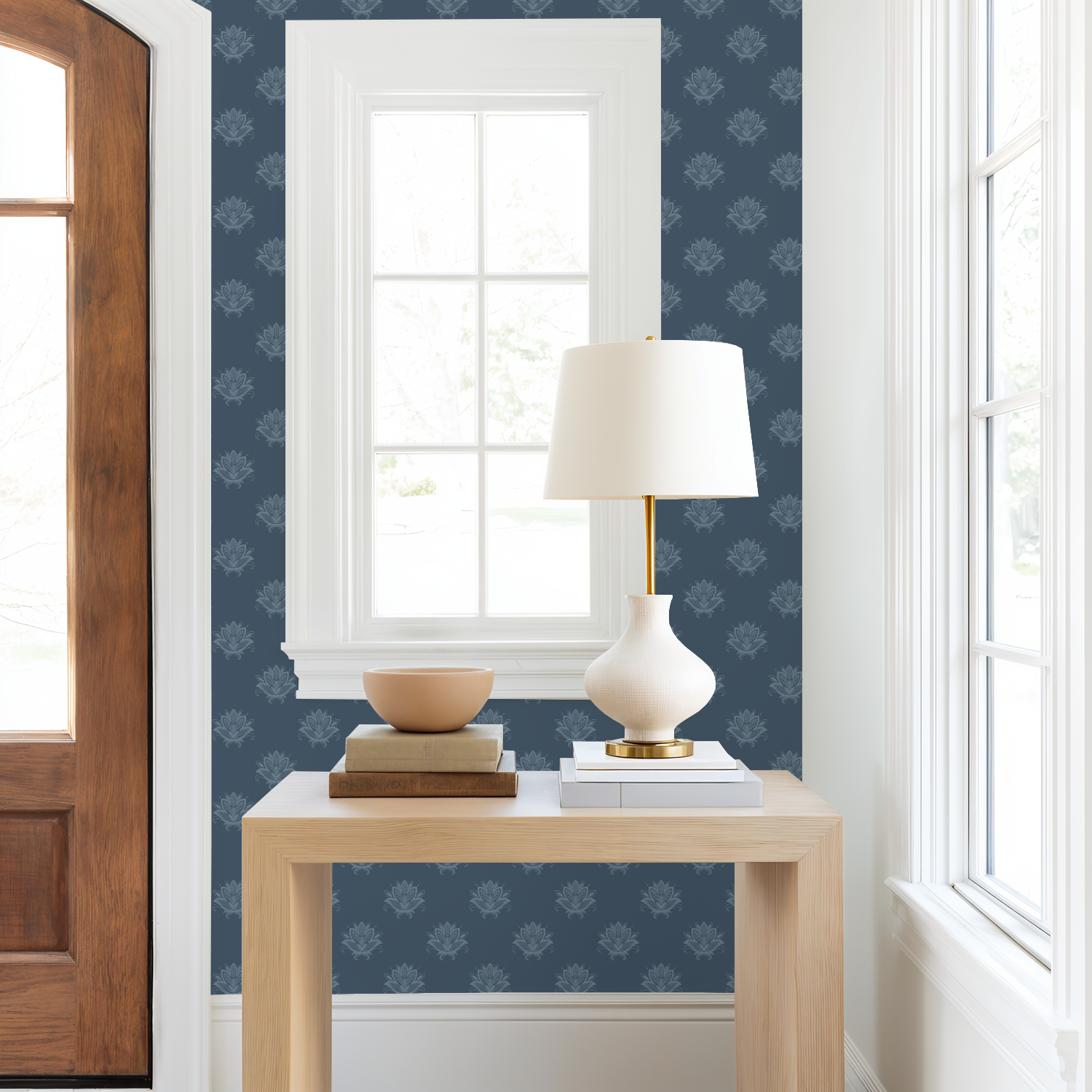 Prairie Hymn (Blue) Wallpaper