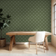 Prairie Hymn (Green) Wallpaper sample