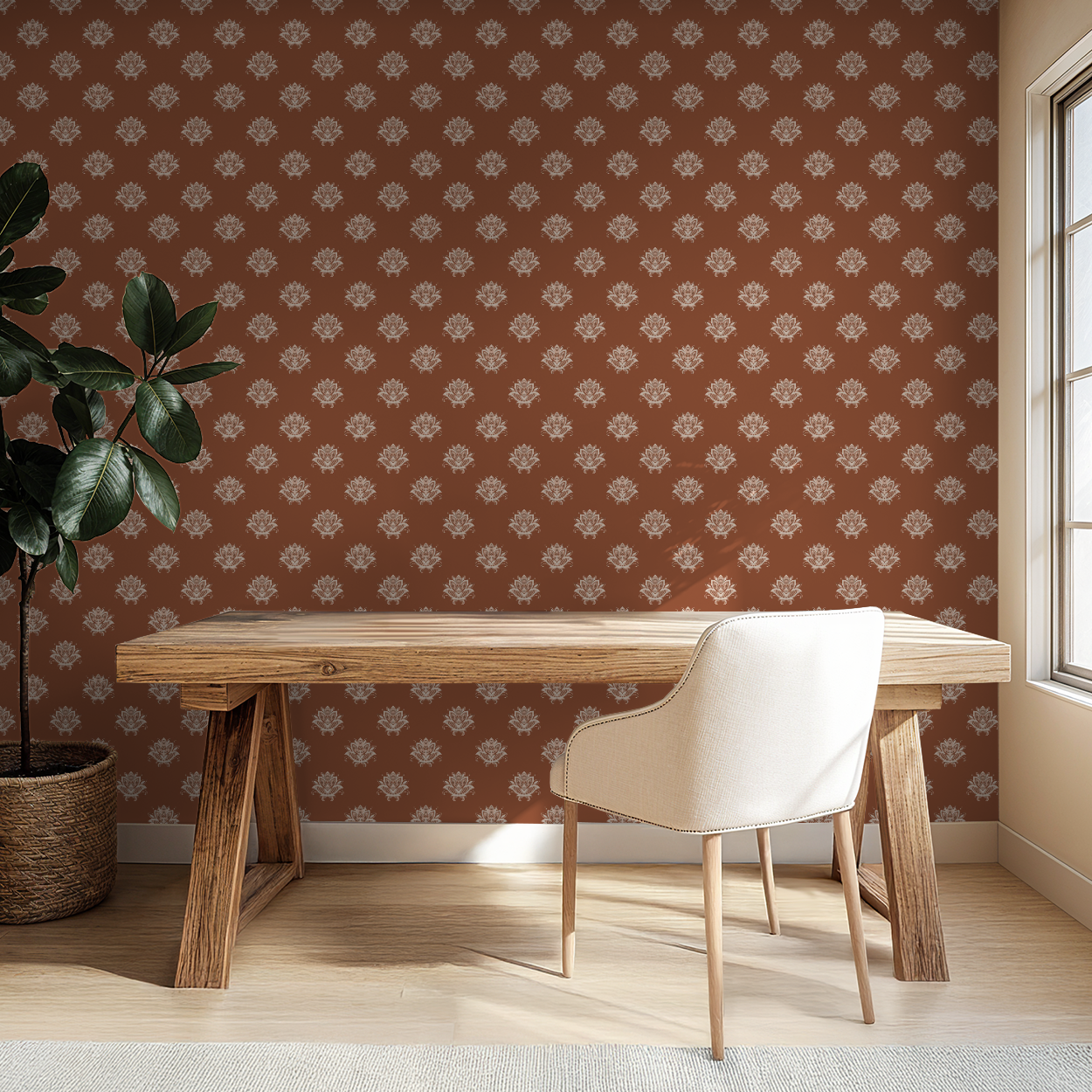 Prairie Hymn (Red) Wallpaper