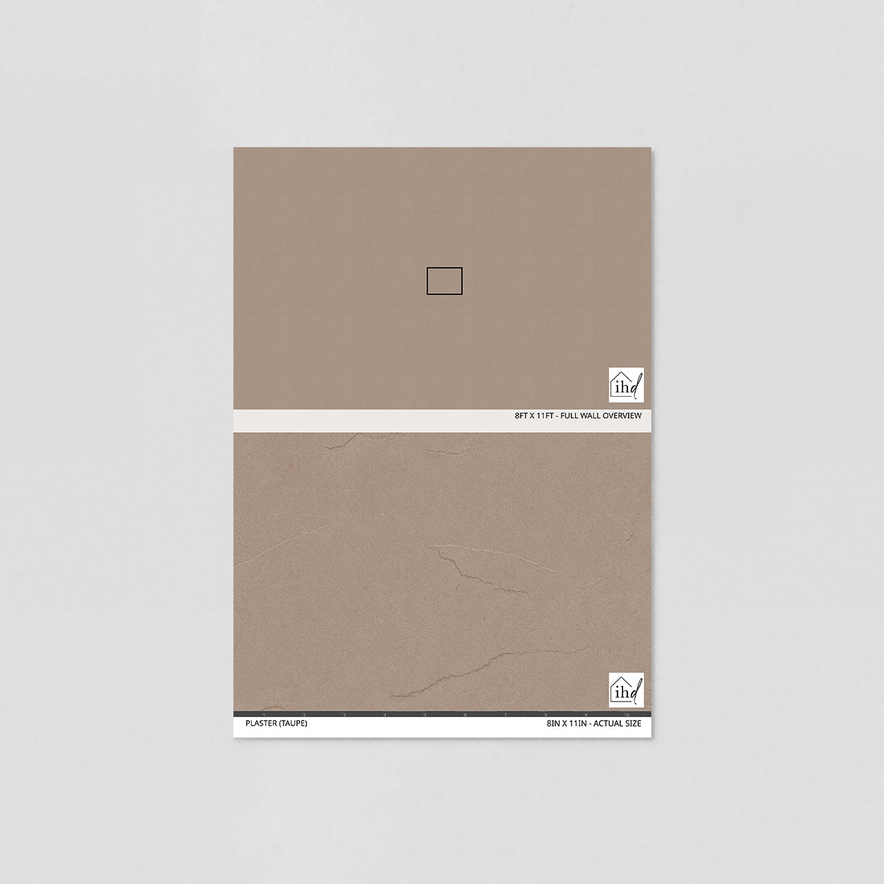 Plaster (Taupe) Wallpaper