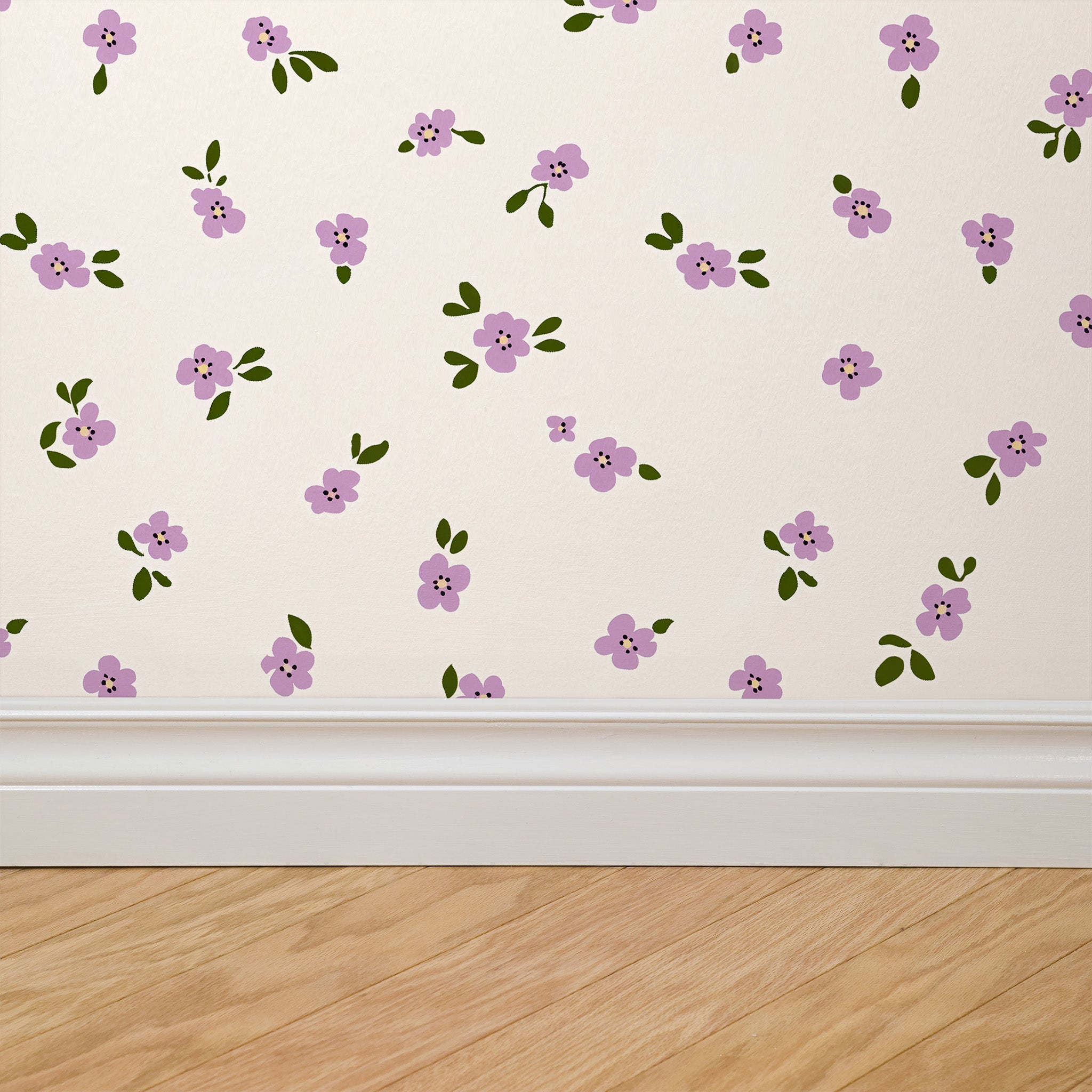 Purple Petals Wallpaper