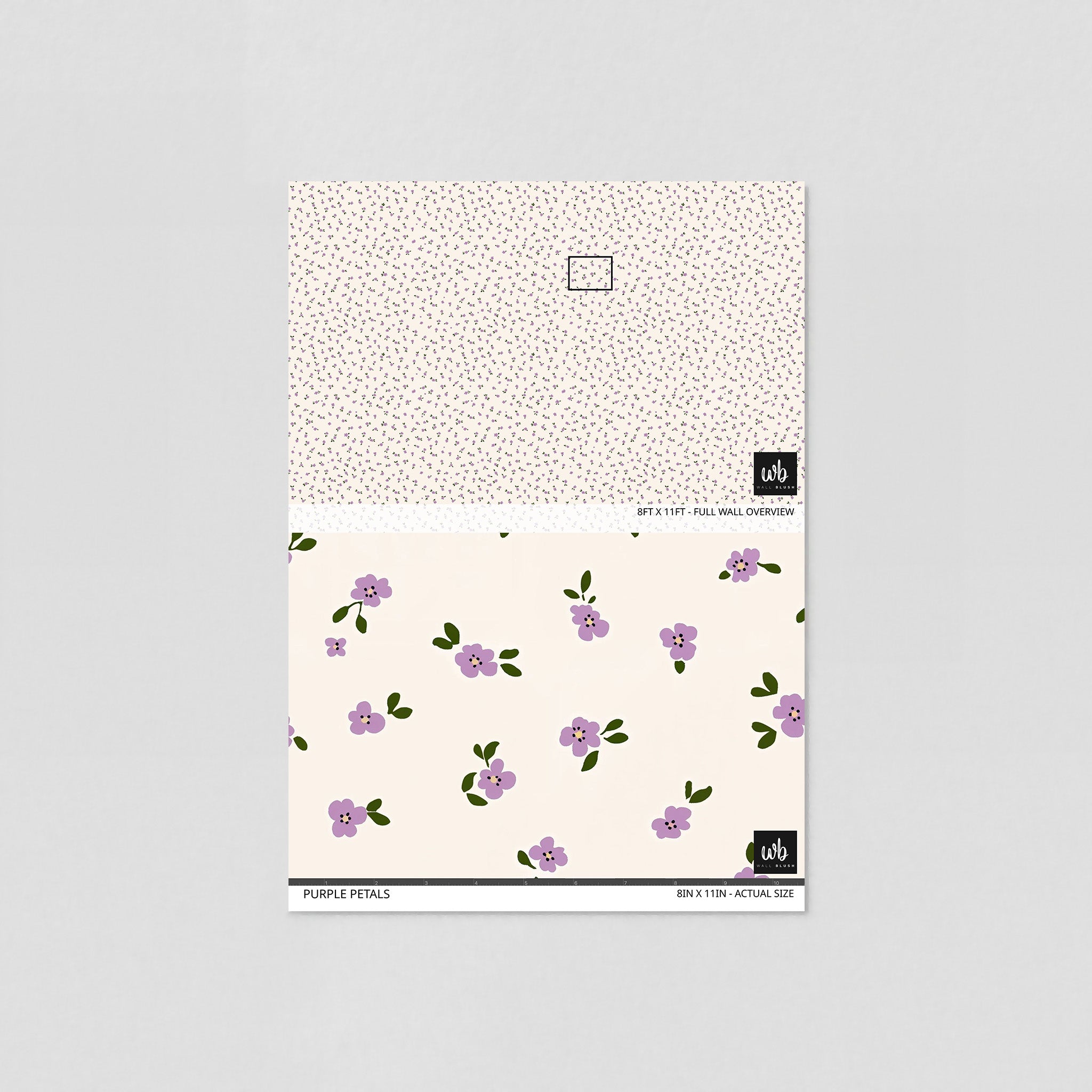 Purple Petals Wallpaper
