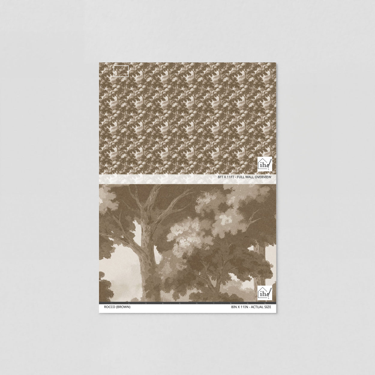 Rocco (Brown) Wallpaper