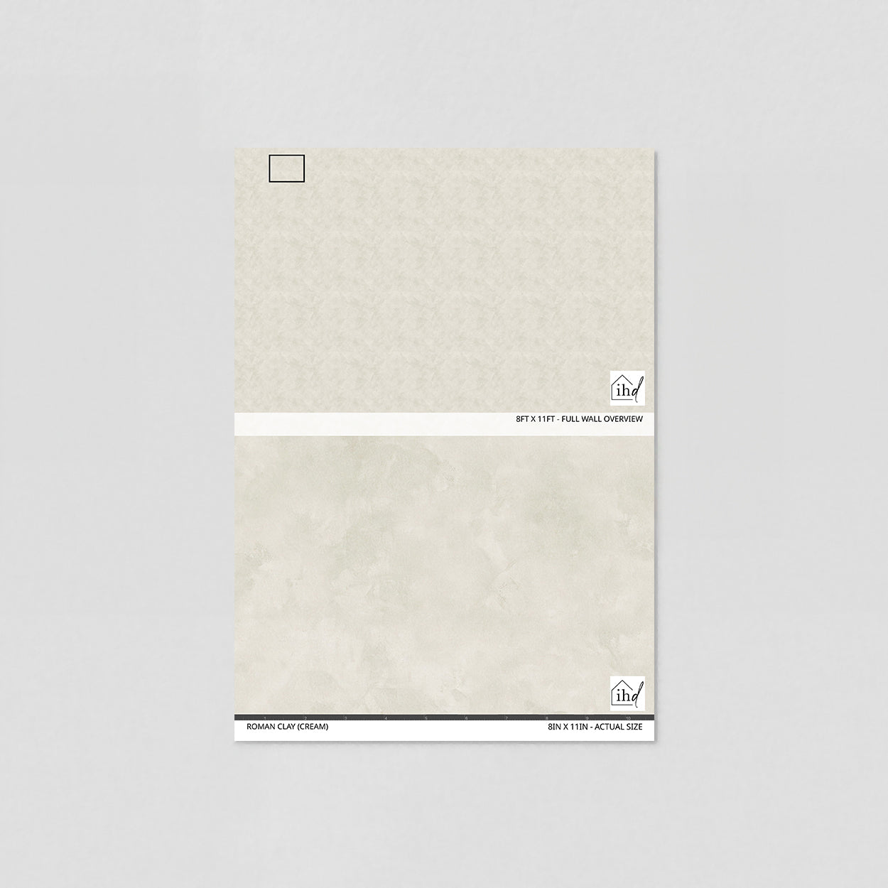 Roman Clay (Cream) Wallpaper