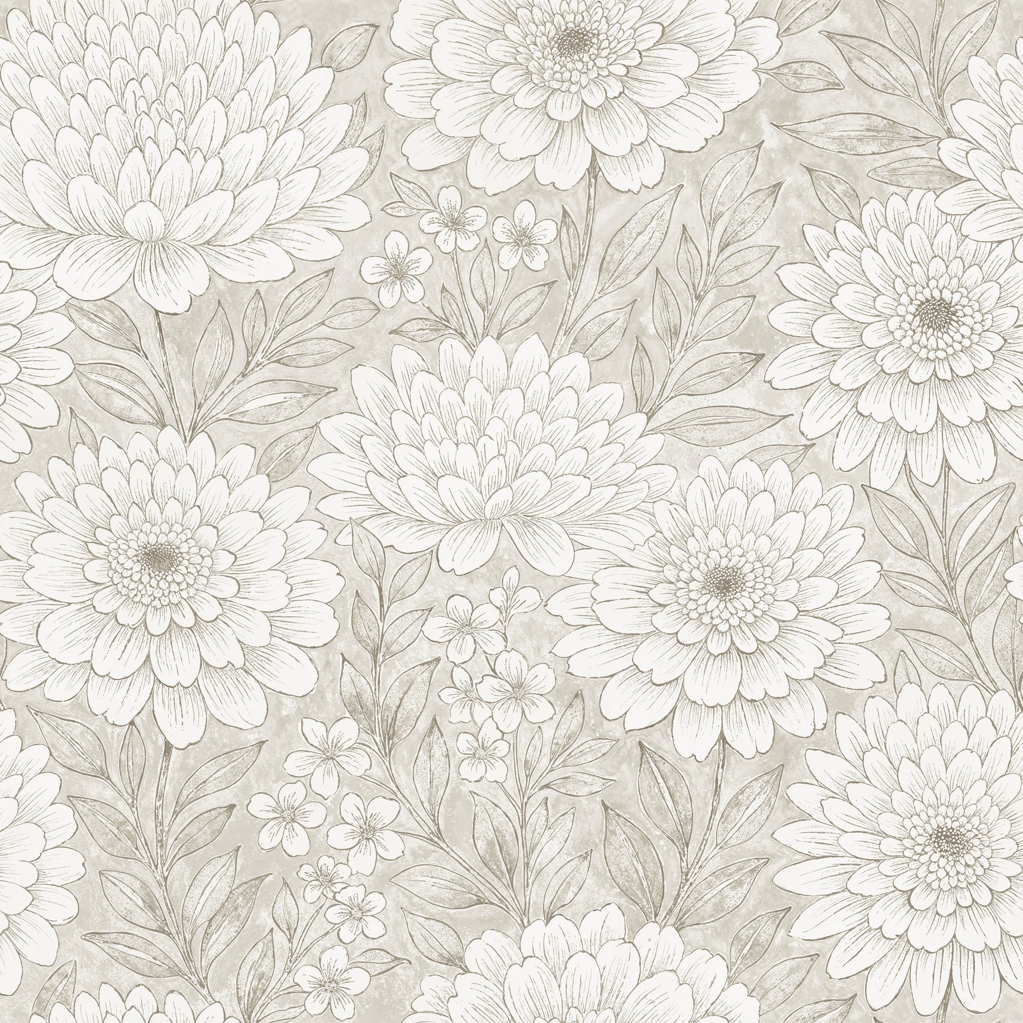 Samantha (Cream) Wallpaper