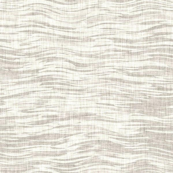 Strauss - Neutral Wavy Wallpaper– WALL BLUSH