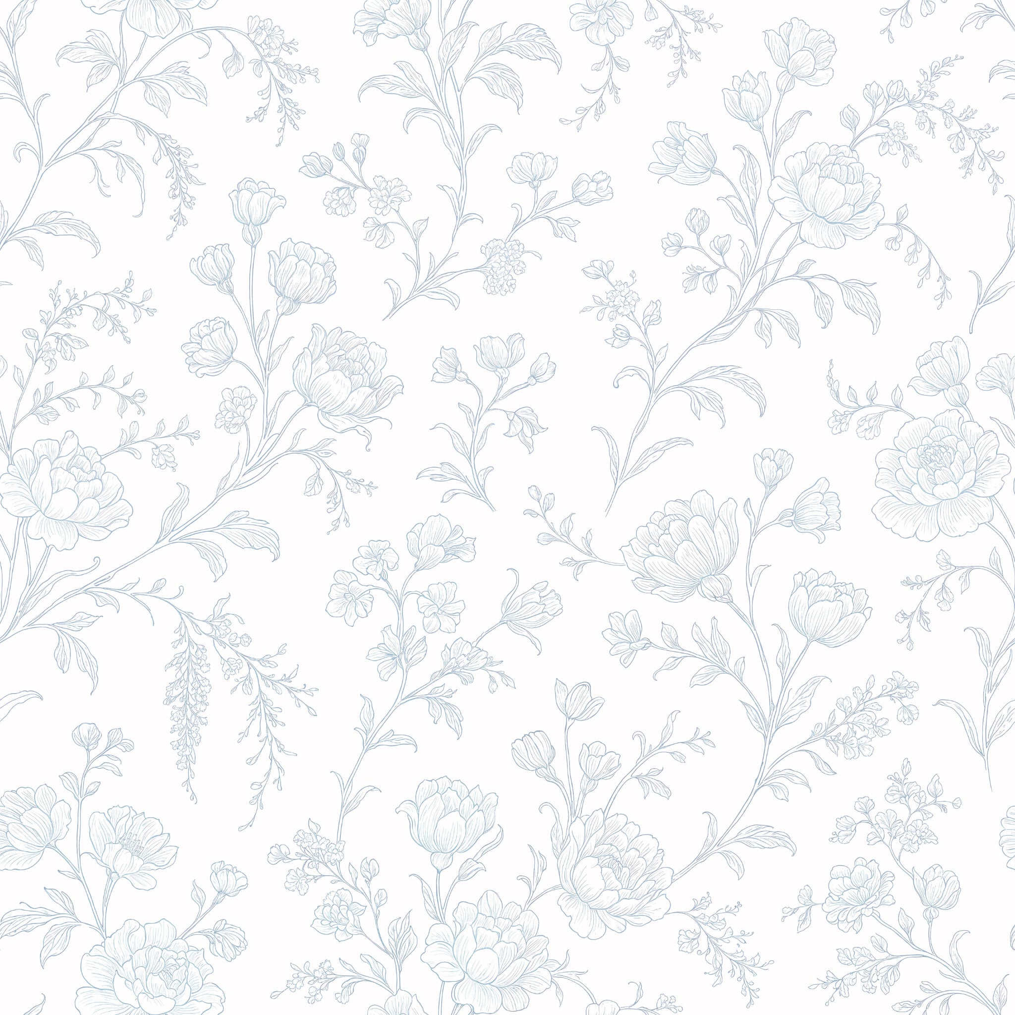 The Chelsea (Blue) Wallpaper