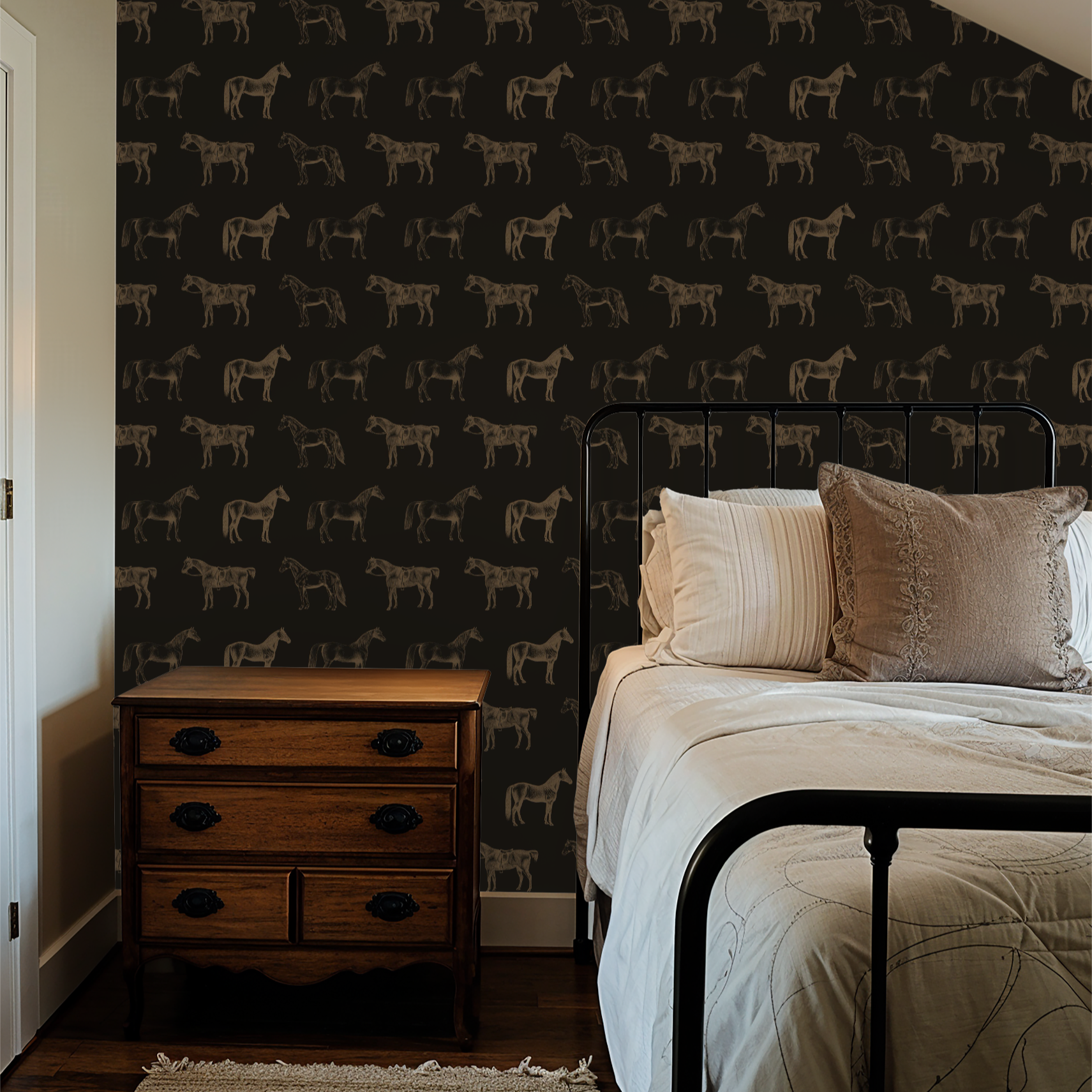 Willowbrook at Dusk (Dark) Wallpaper