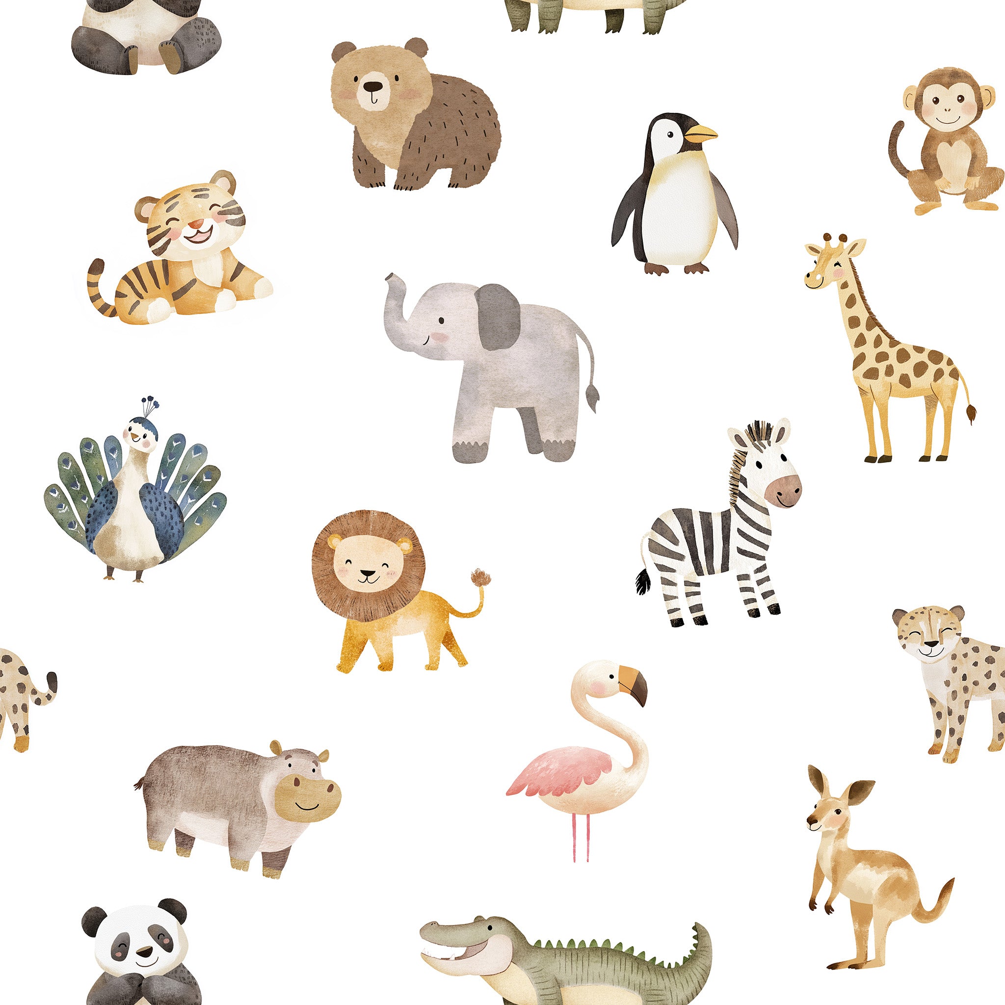 Zoo Pals Wallpaper