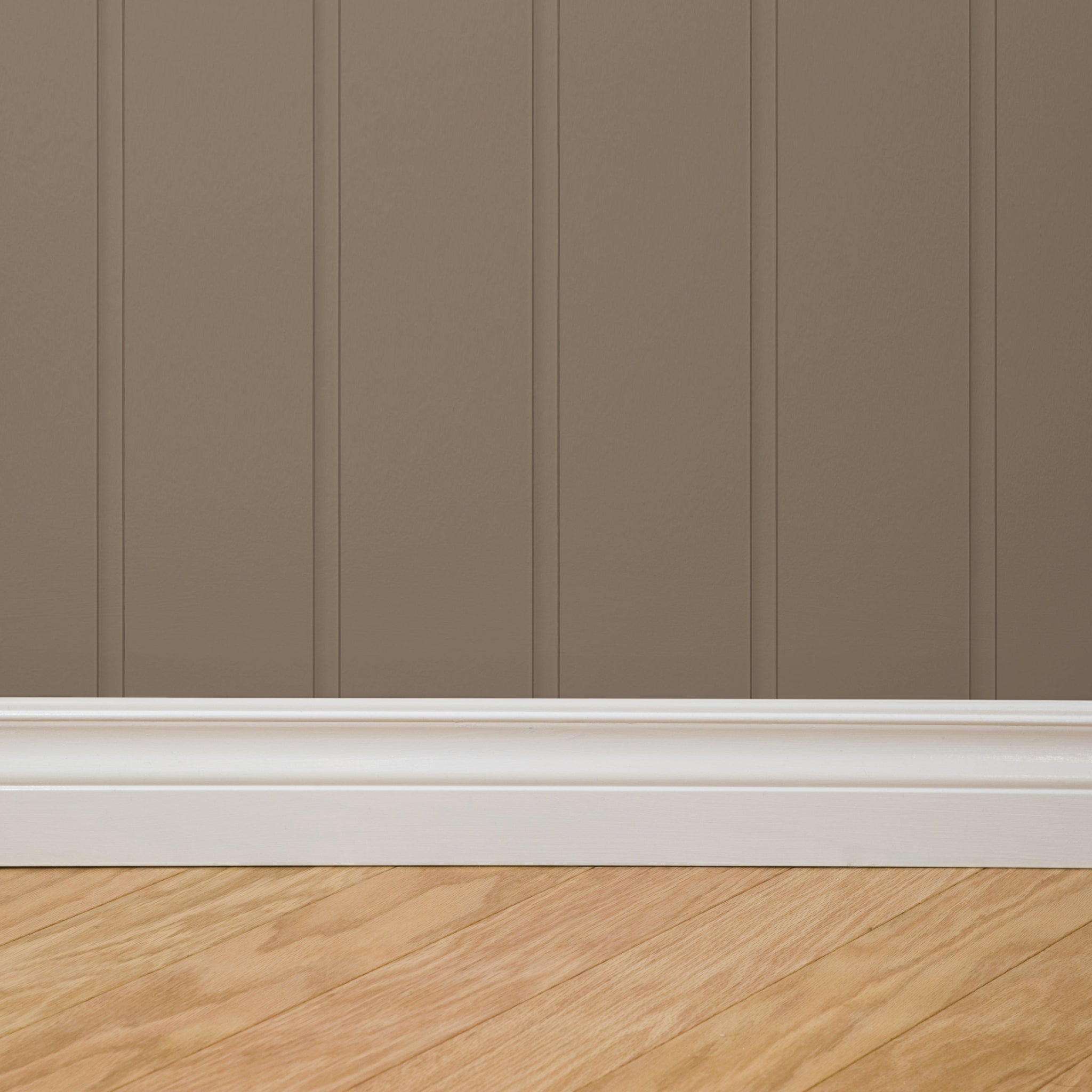Beadboard (Brown) Wallpaper