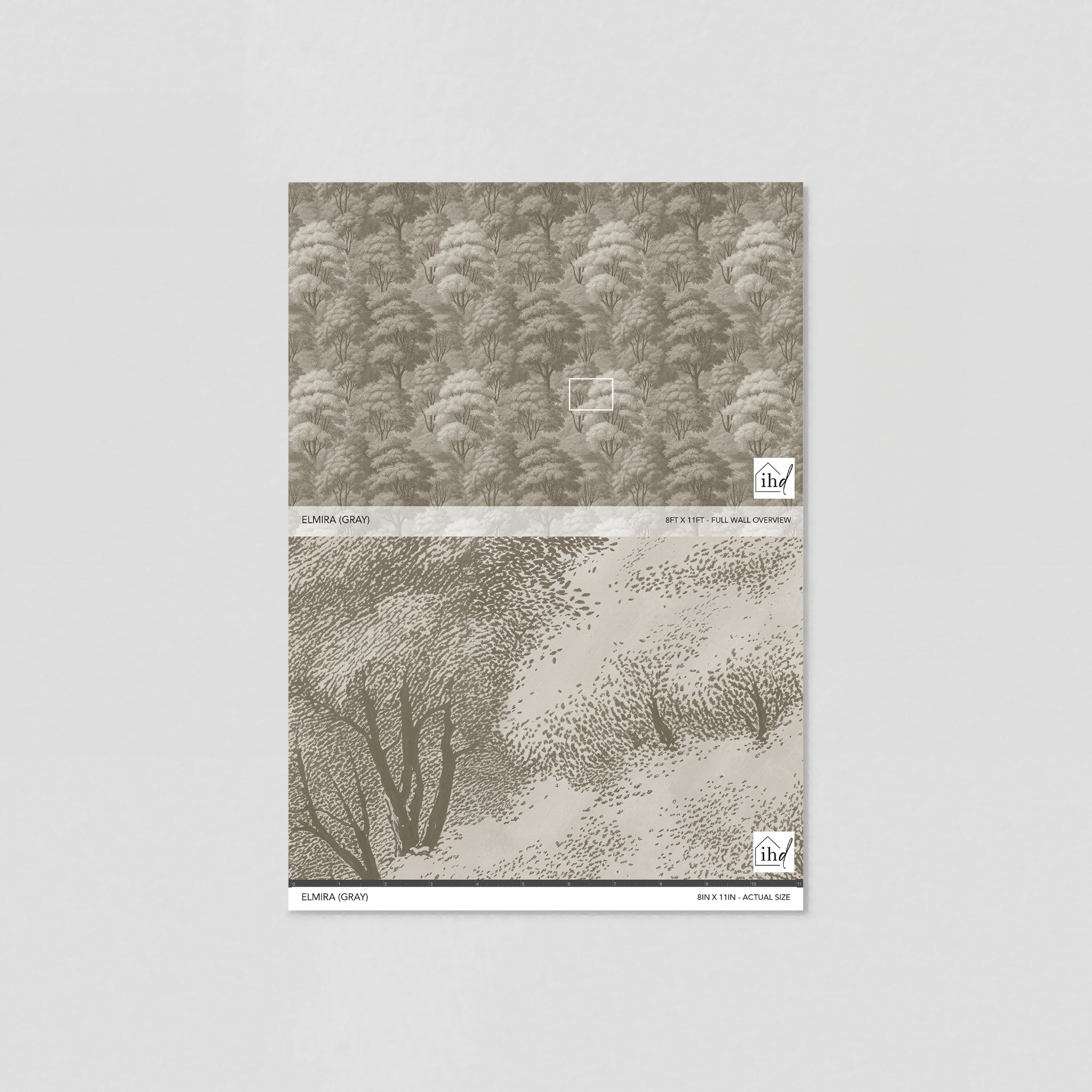 Elmira (Gray) Wallpaper