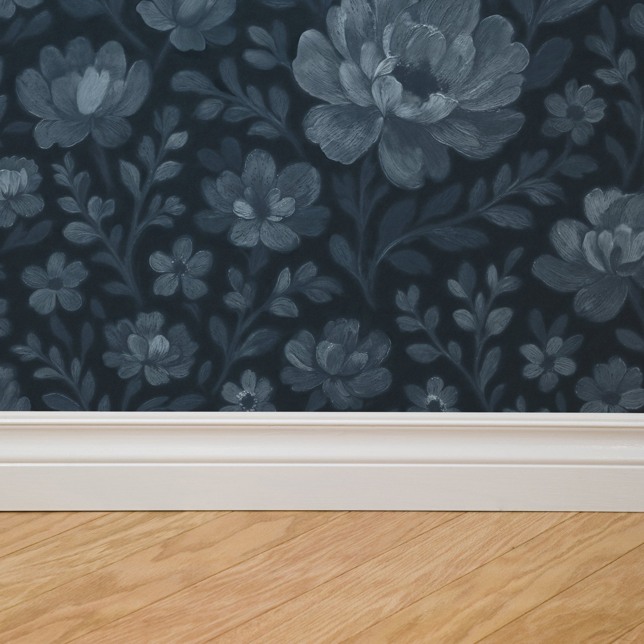 Floriola (Blue) Wallpaper