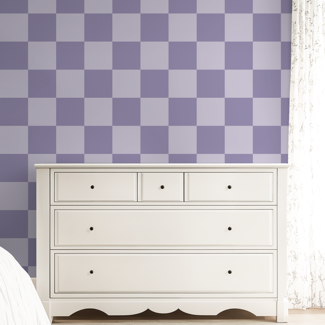 Junie Check Wallpaper