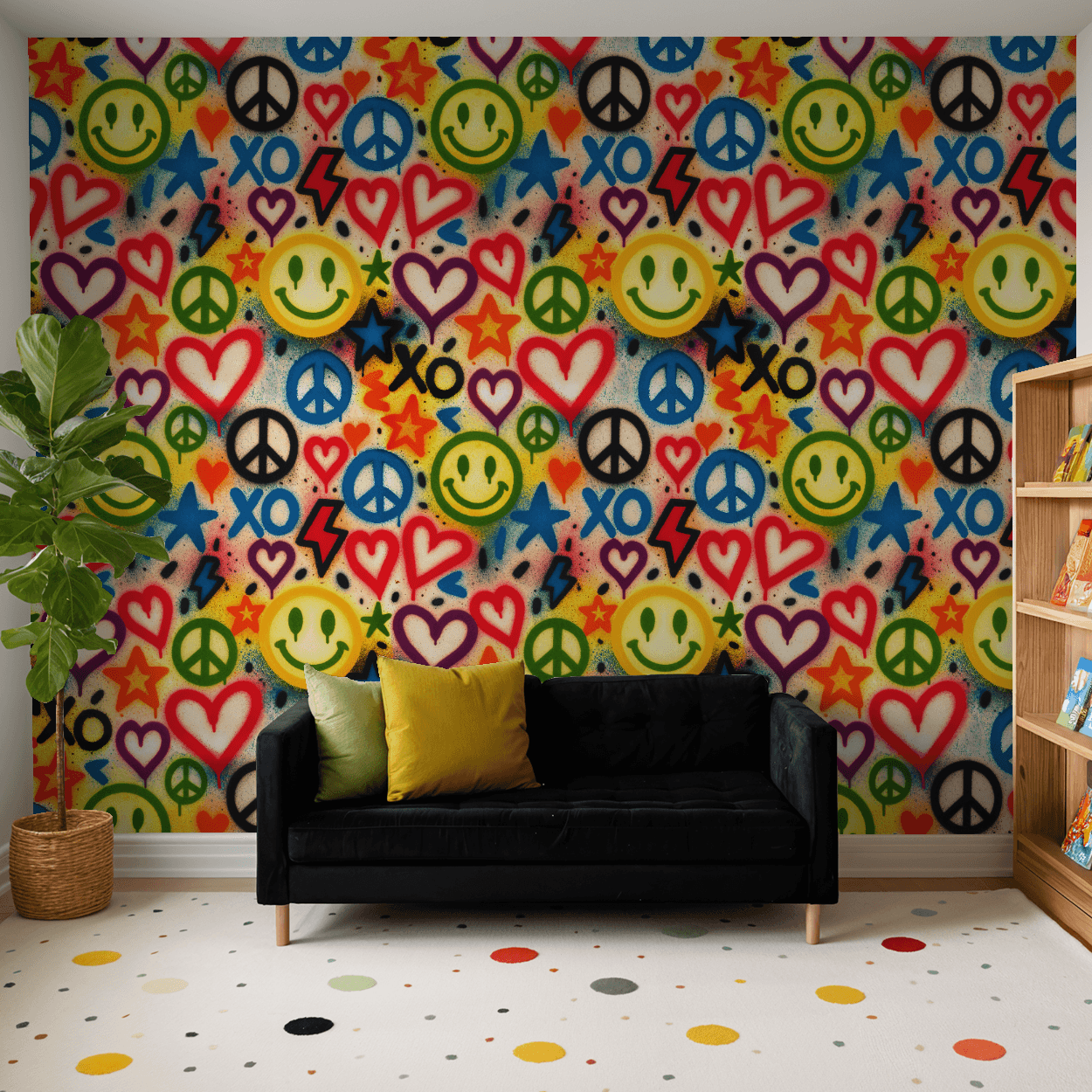 Color Pop Party Wallpaper